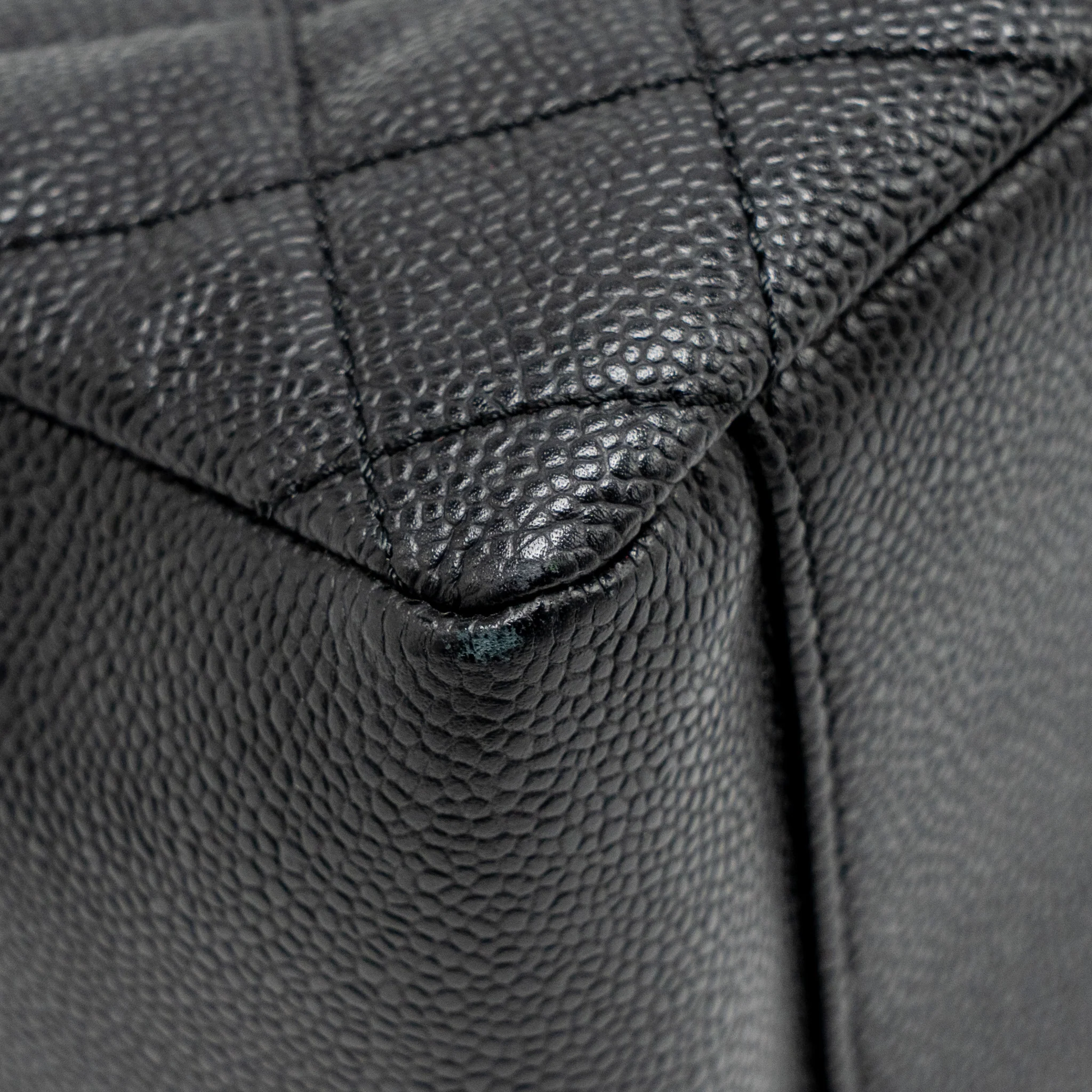 Chanel Grand Shopping Tote bag Caviar Black GHW - Image 9