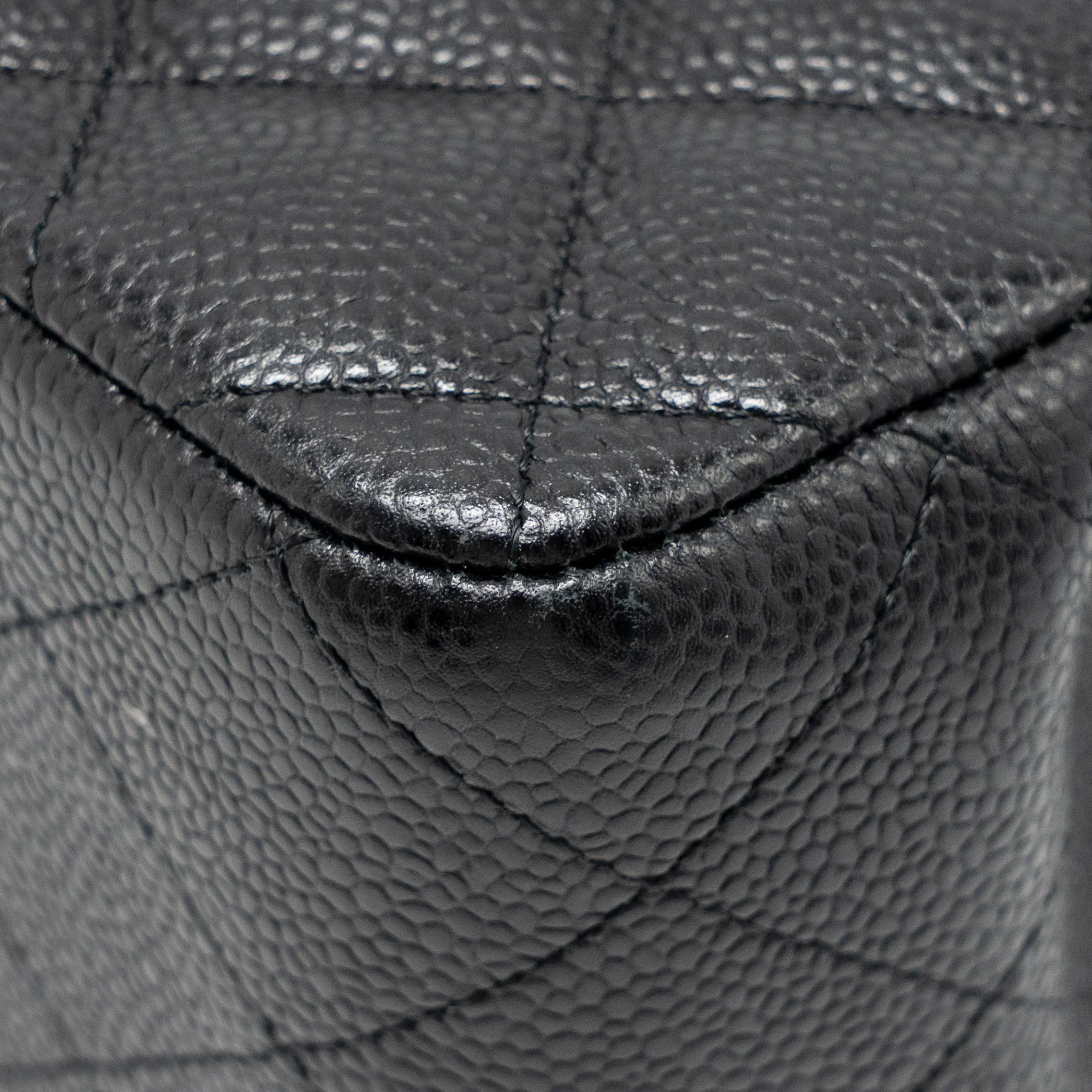 Chanel Jumbo Classic Double Flap Bag Caviar Black GHW - Image 10