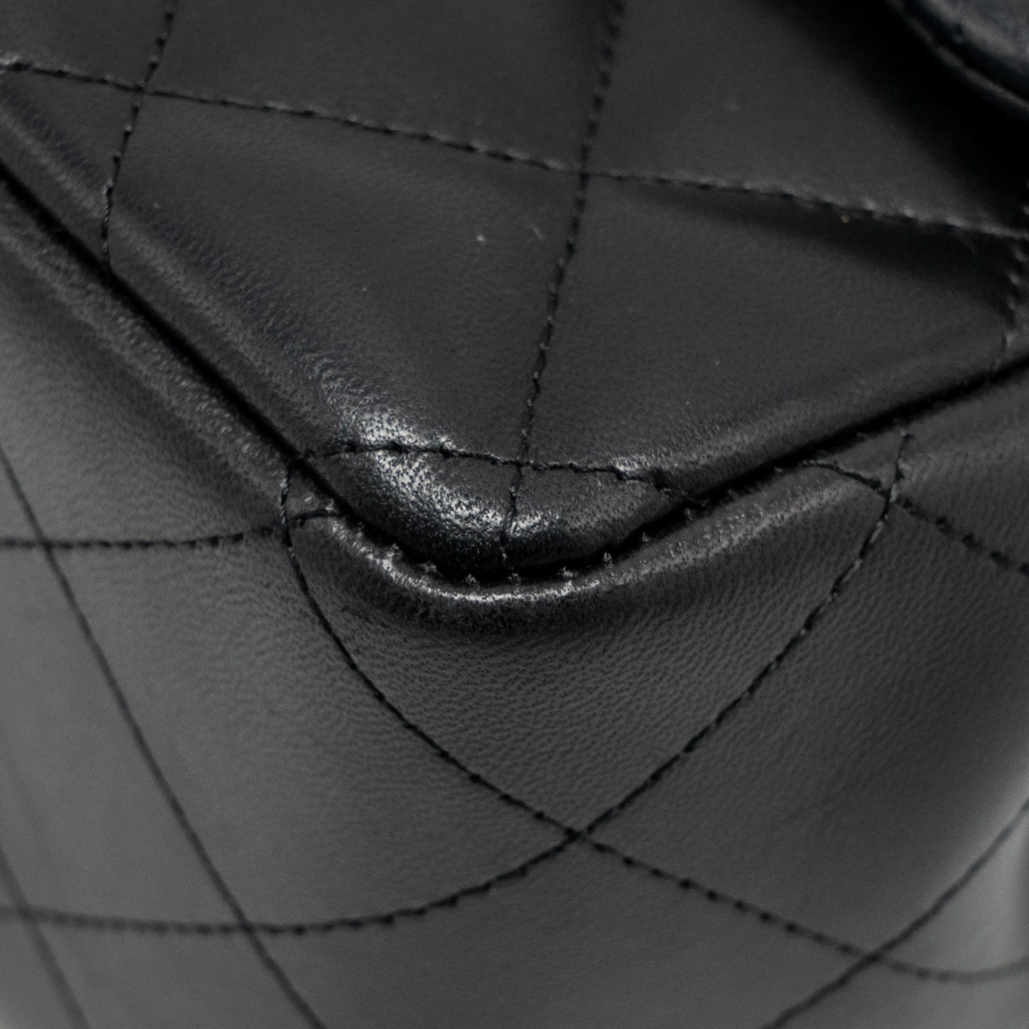 Chanel Jumbo Classic Double Flap Bag Lambskin So Black - Image 8