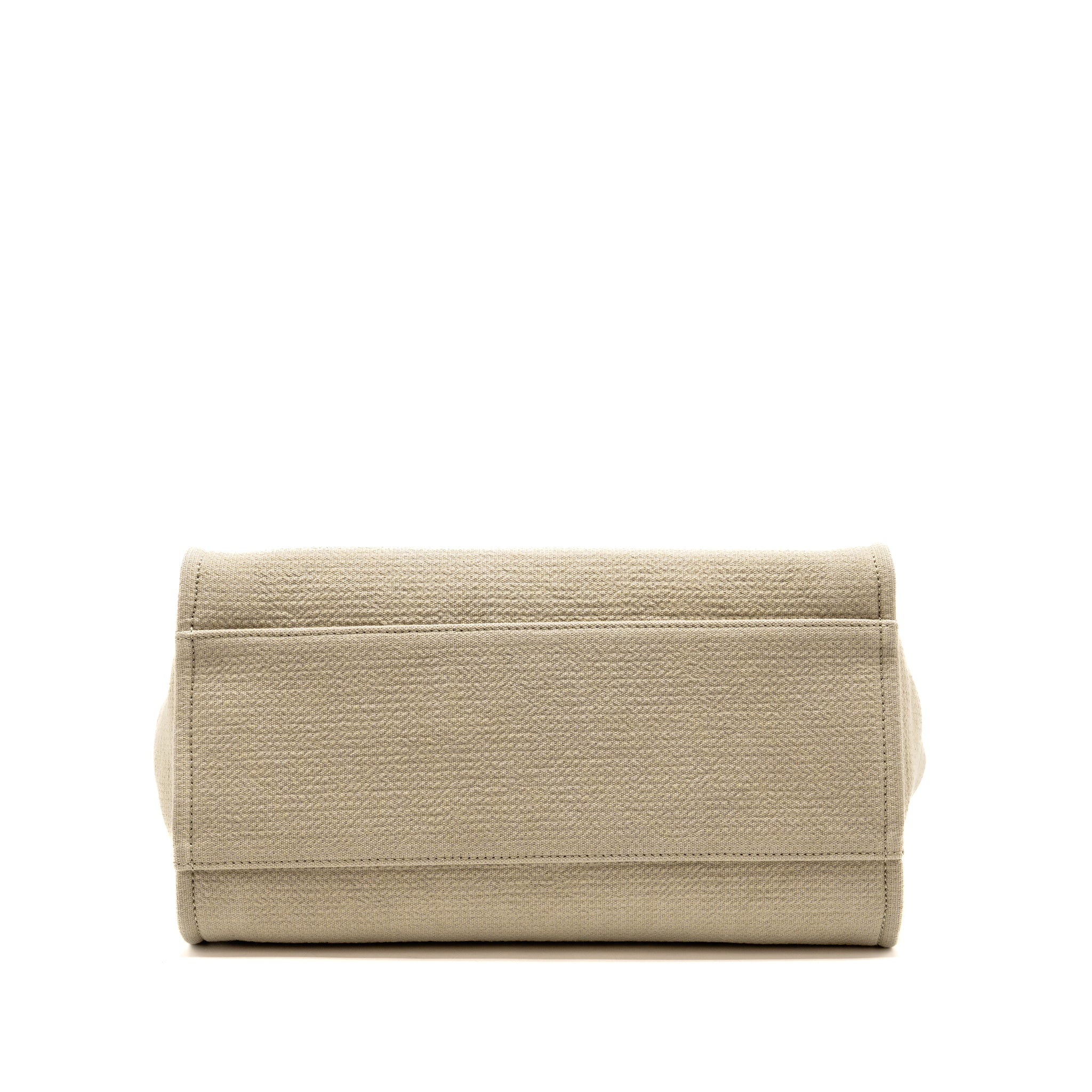 Chanel Large Deauville Tote Bag Canvas/Leather Grey SHW (Microchip) - Image 6