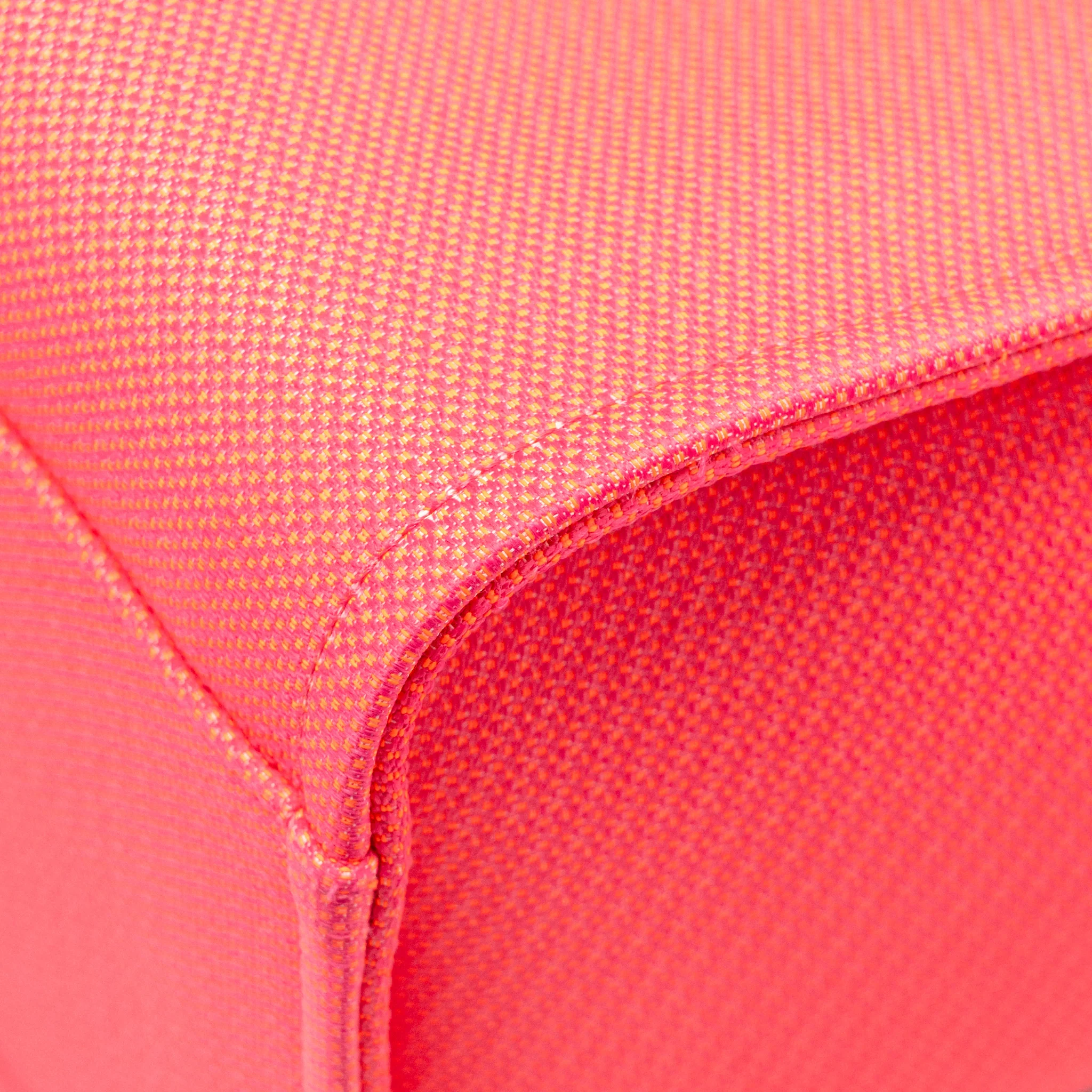 Chanel Large Deauville Tote Shopping Bag Canvas/Calfskin Hot Pink SHW - Image 11