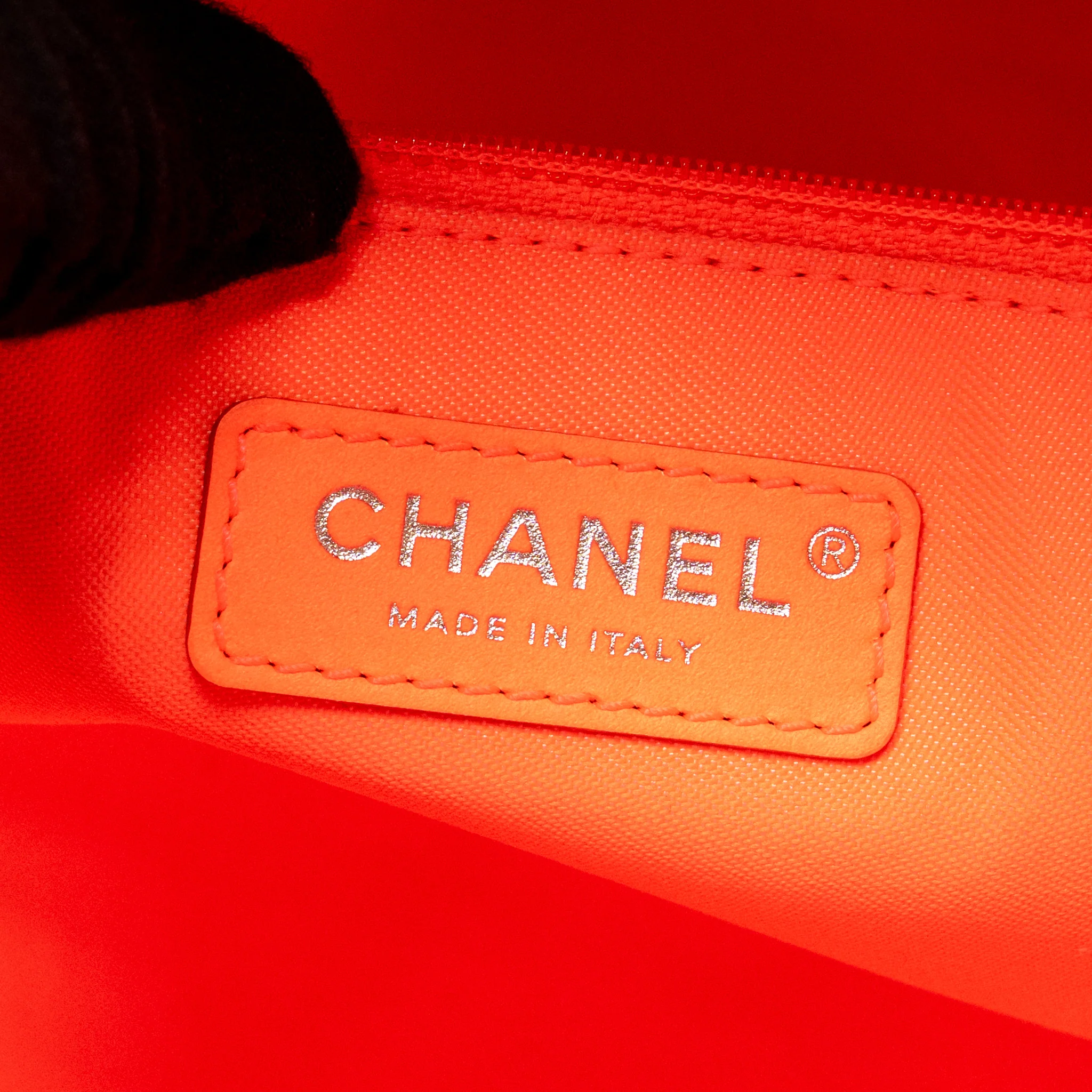 Chanel Large Deauville Tote Shopping Bag Canvas/Calfskin Hot Pink SHW - Image 15