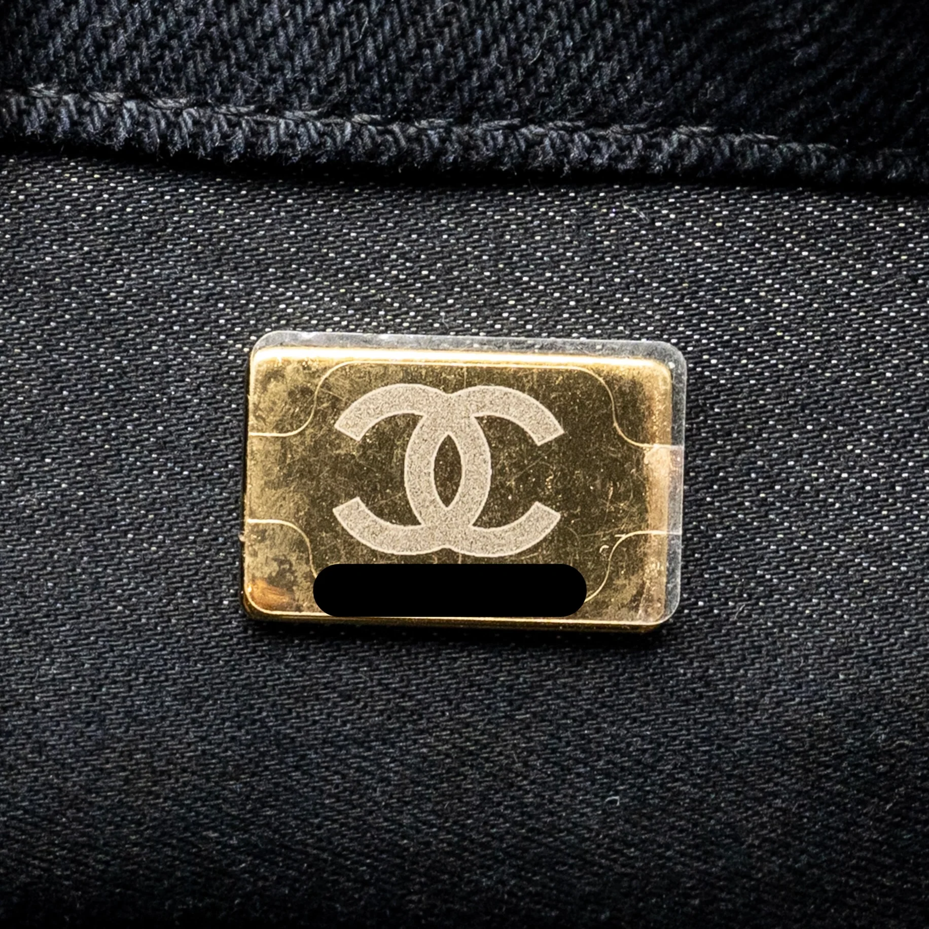 Chanel Large Mood Flap Bag Denim Black/Multicolour GHW (Microchip) - Image 18