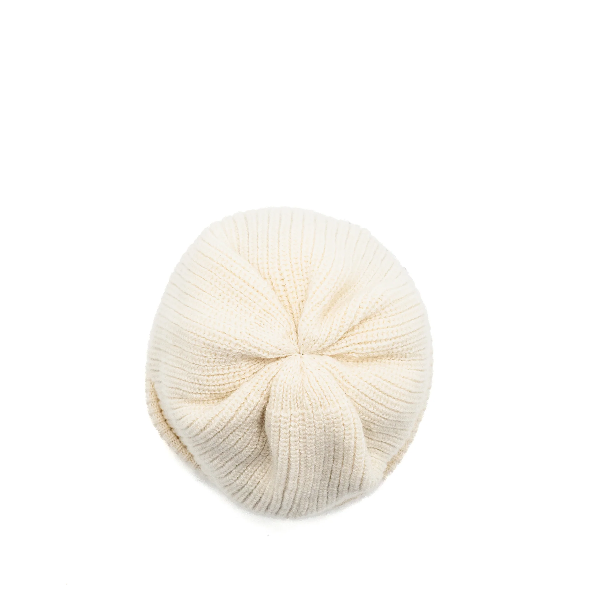 Chanel Letter Beannie cashmere ivory / black - Image 4