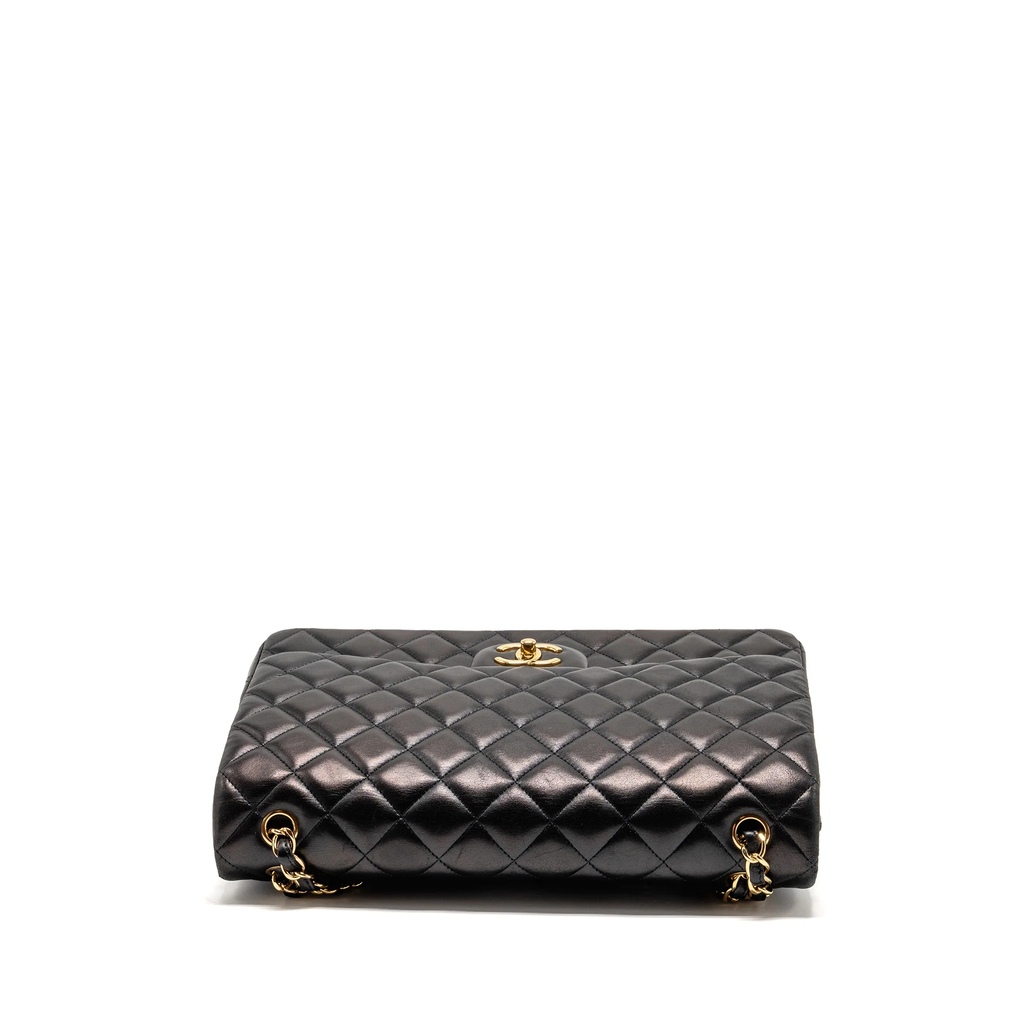 Chanel Maxi Classic Double Flap Bag Lambskin Black GHW - Image 5