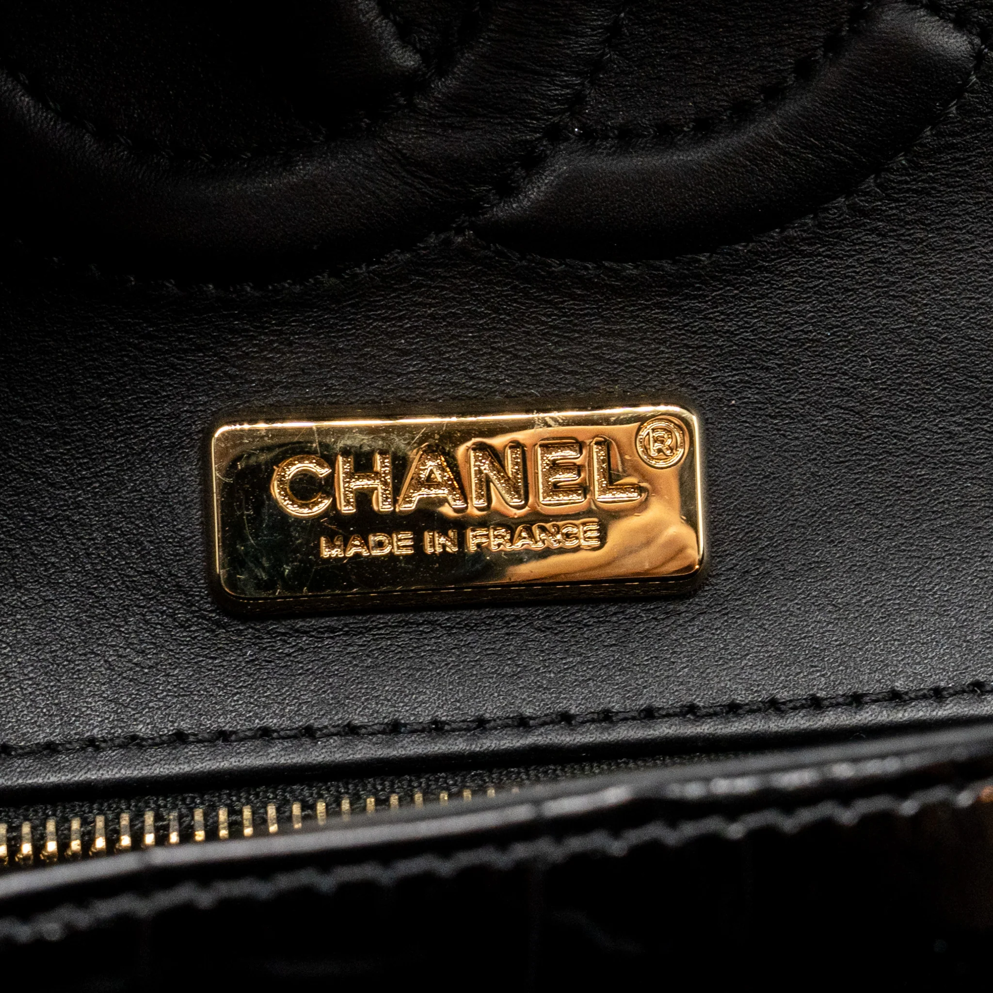 Chanel Medium Classic Double Flap Bag Alligator Mississippiensis Black GHW - Image 16