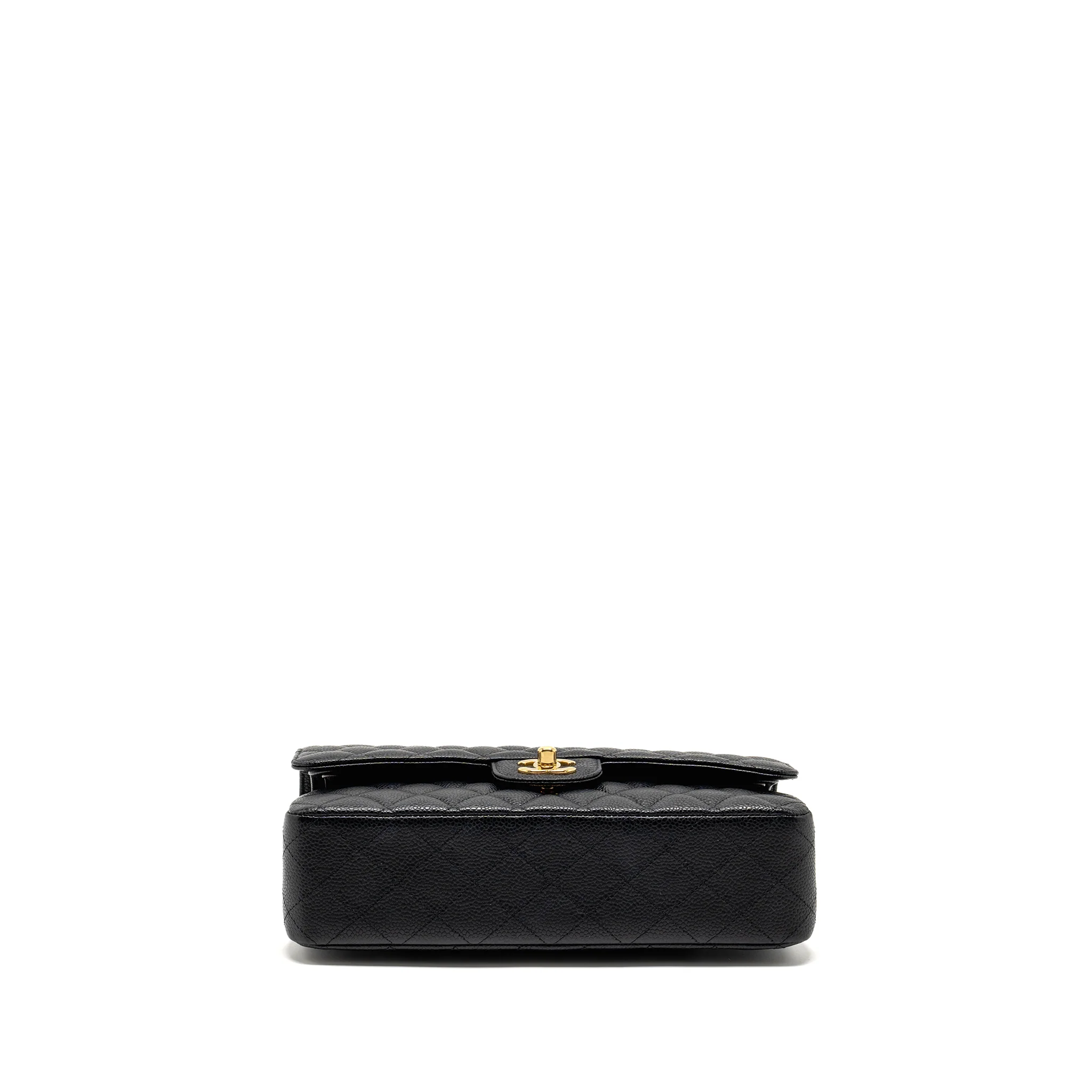 Chanel Medium Classic Double  Flap Bag Caviar  Black GHW - Image 5