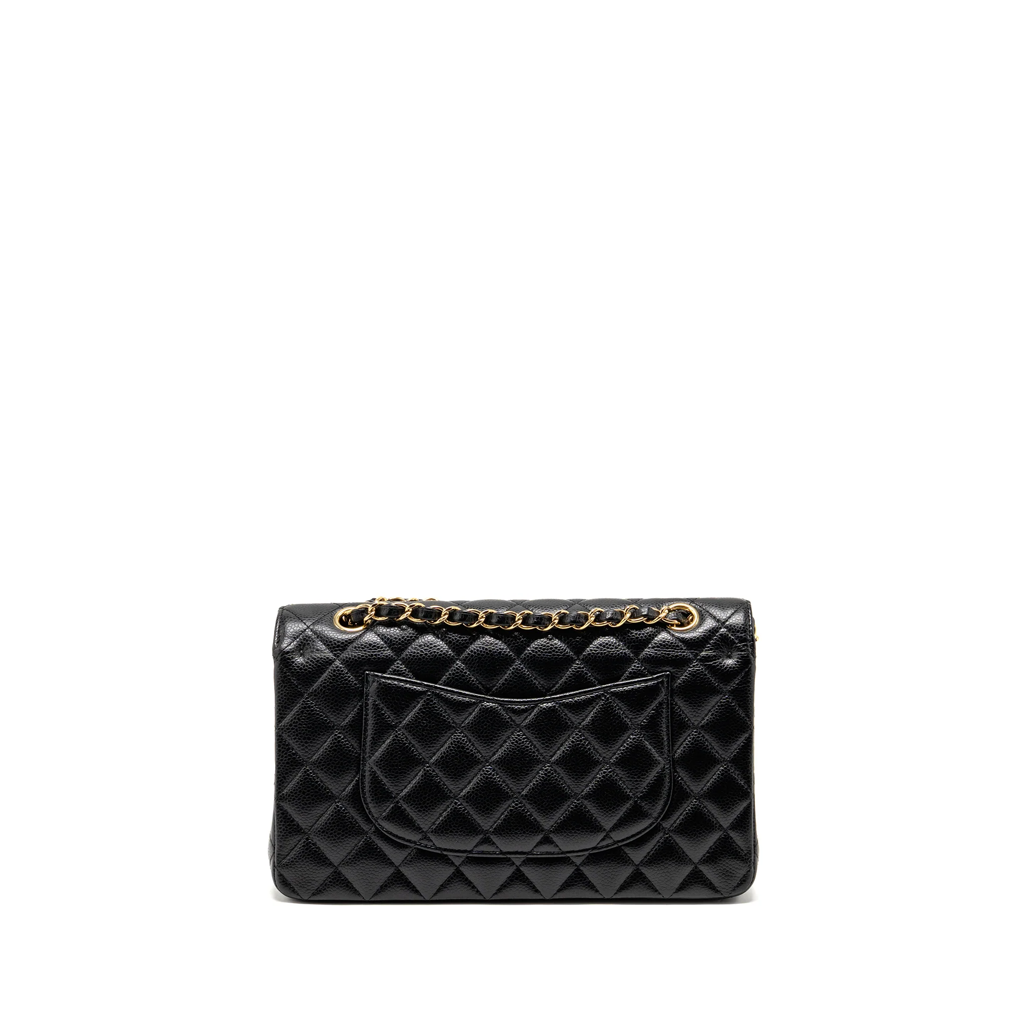 Chanel Medium Classic Double Flap Bag Caviar Black GHW - Image 2