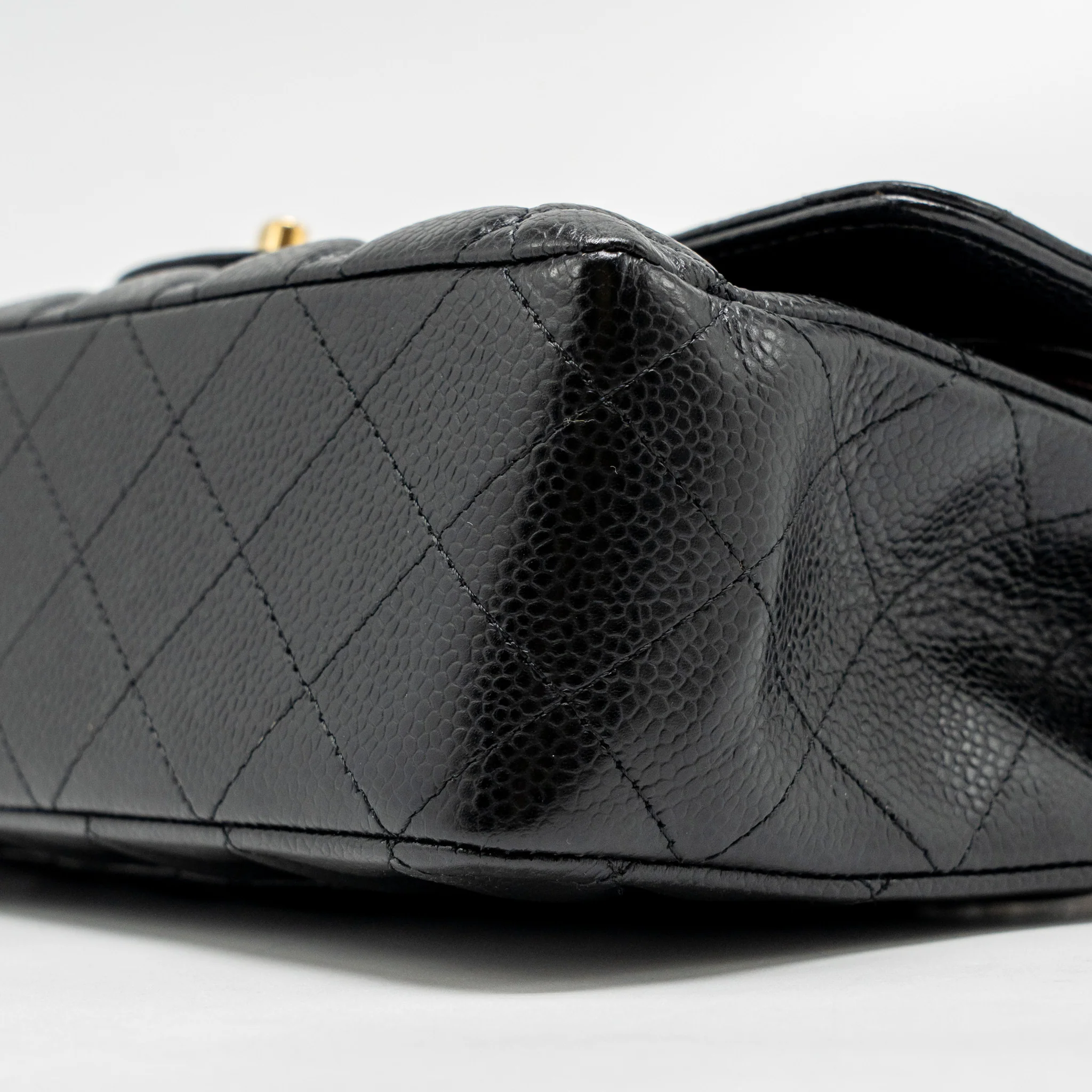 Chanel Medium Classic Double Flap Bag Caviar Black GHW - Image 7