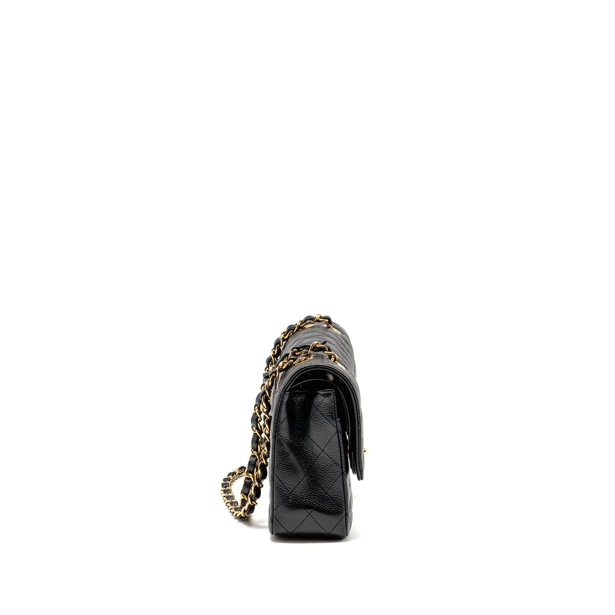 Chanel Medium Classic Double Flap Bag Caviar Black LGHW - Image 3