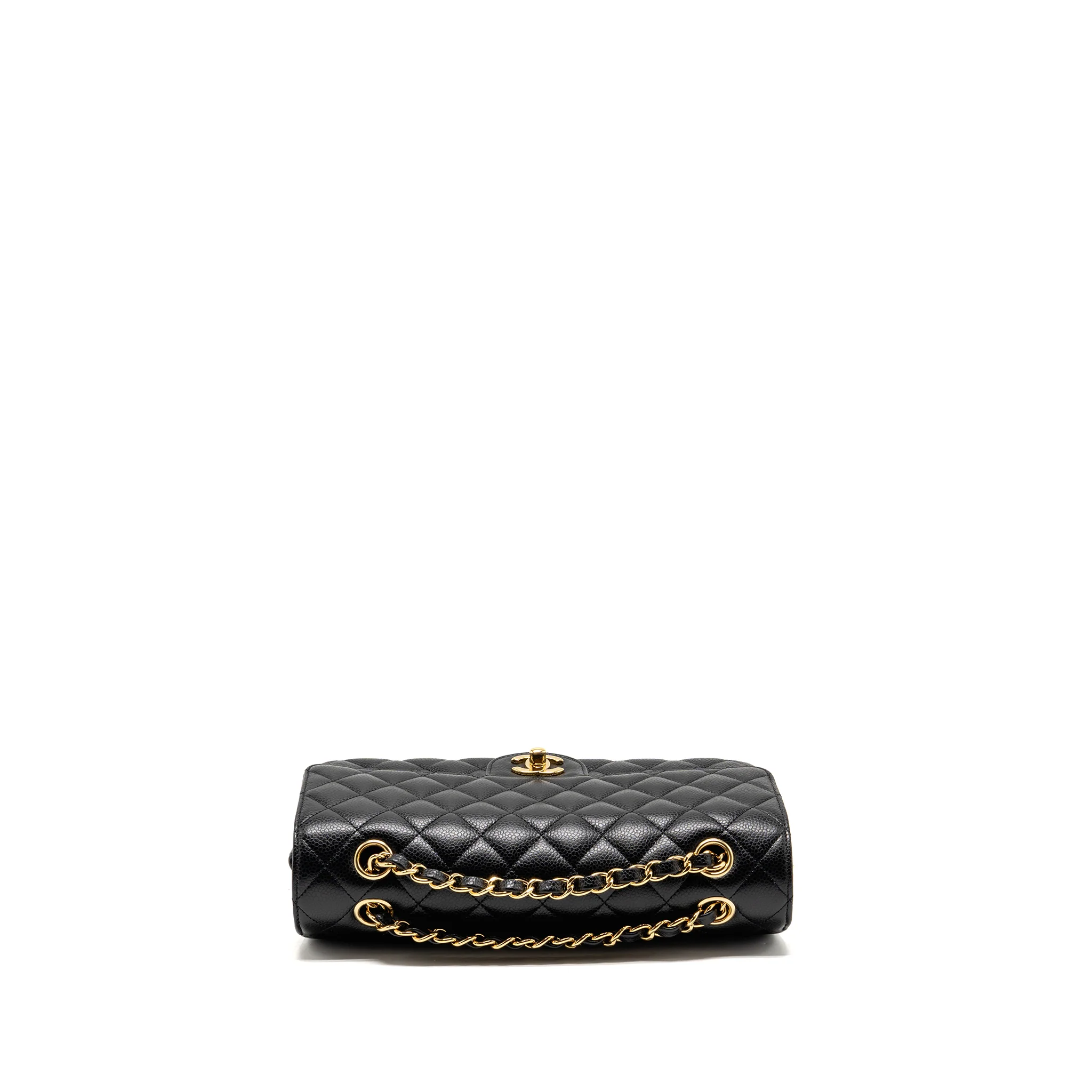 Chanel Medium Classic Double Flap Bag Caviar Black LGHW - Image 5