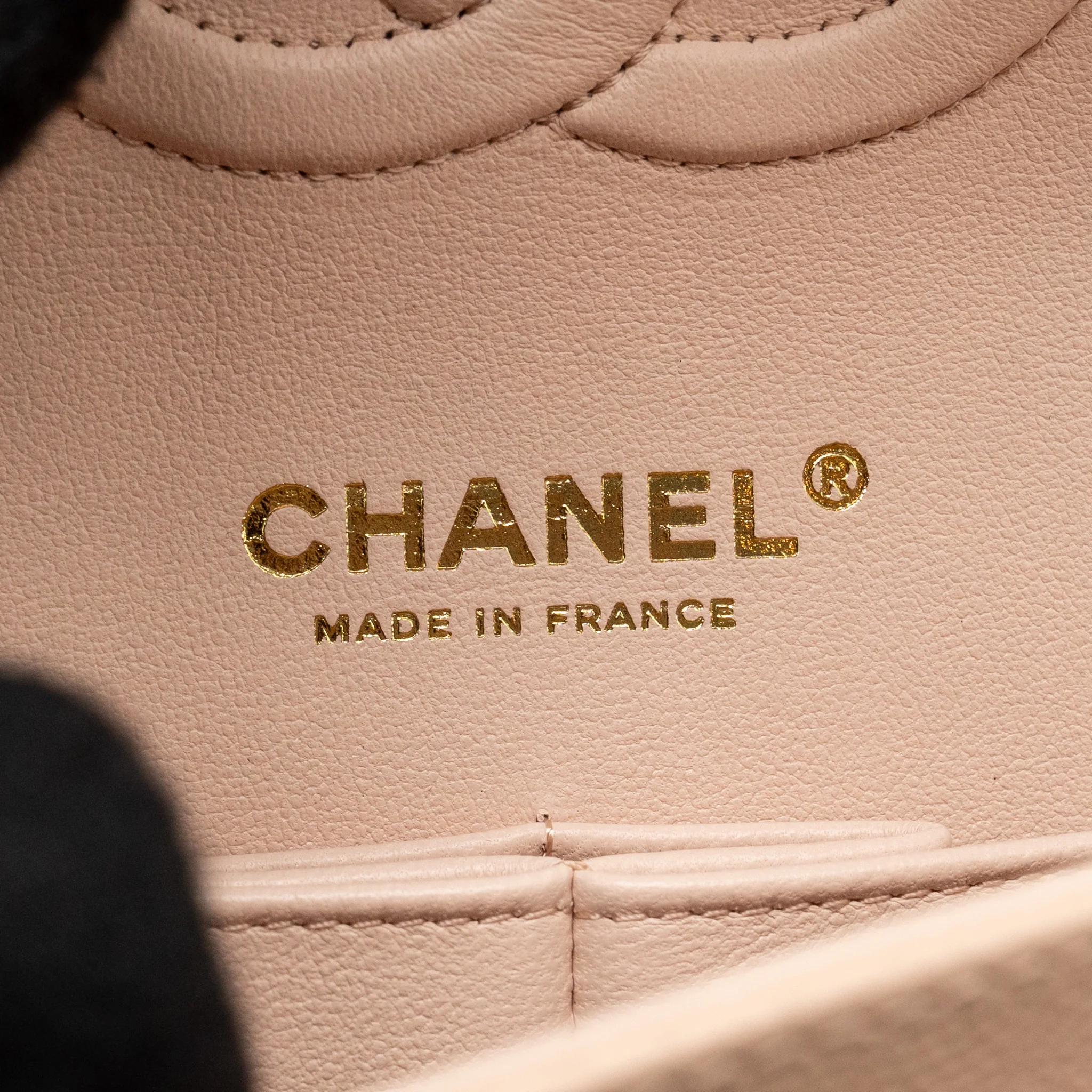 Chanel Medium Classic Double Flap Bag Caviar Light Pink LGHW (Microchip) - Image 17