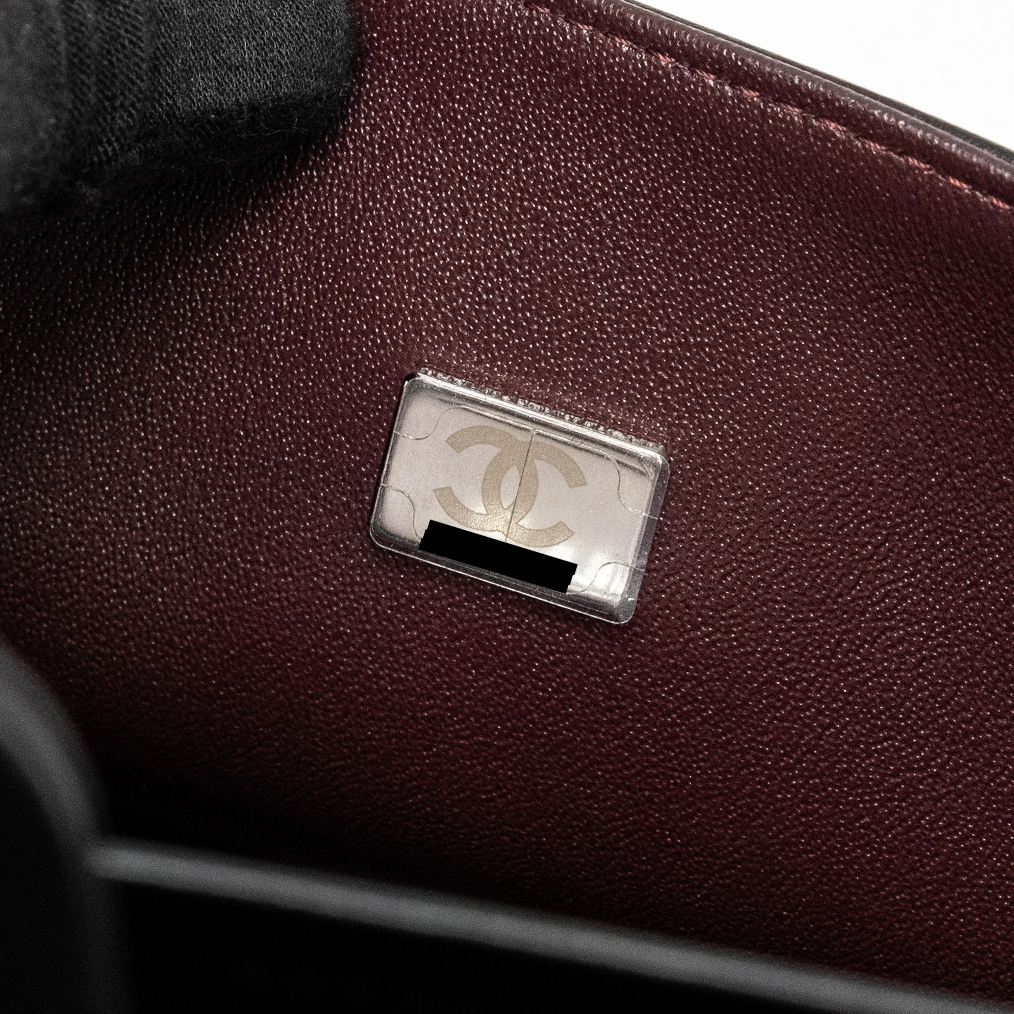 Chanel Medium Classic Double Flap Bag Lambskin Black SHW (Microchip) - Image 19