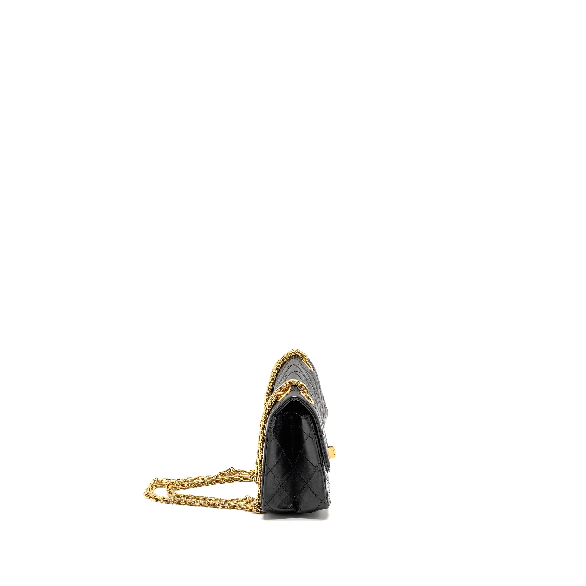 Chanel Mini 2.55 Reissue Aged Calfskin Black GHW - Image 3