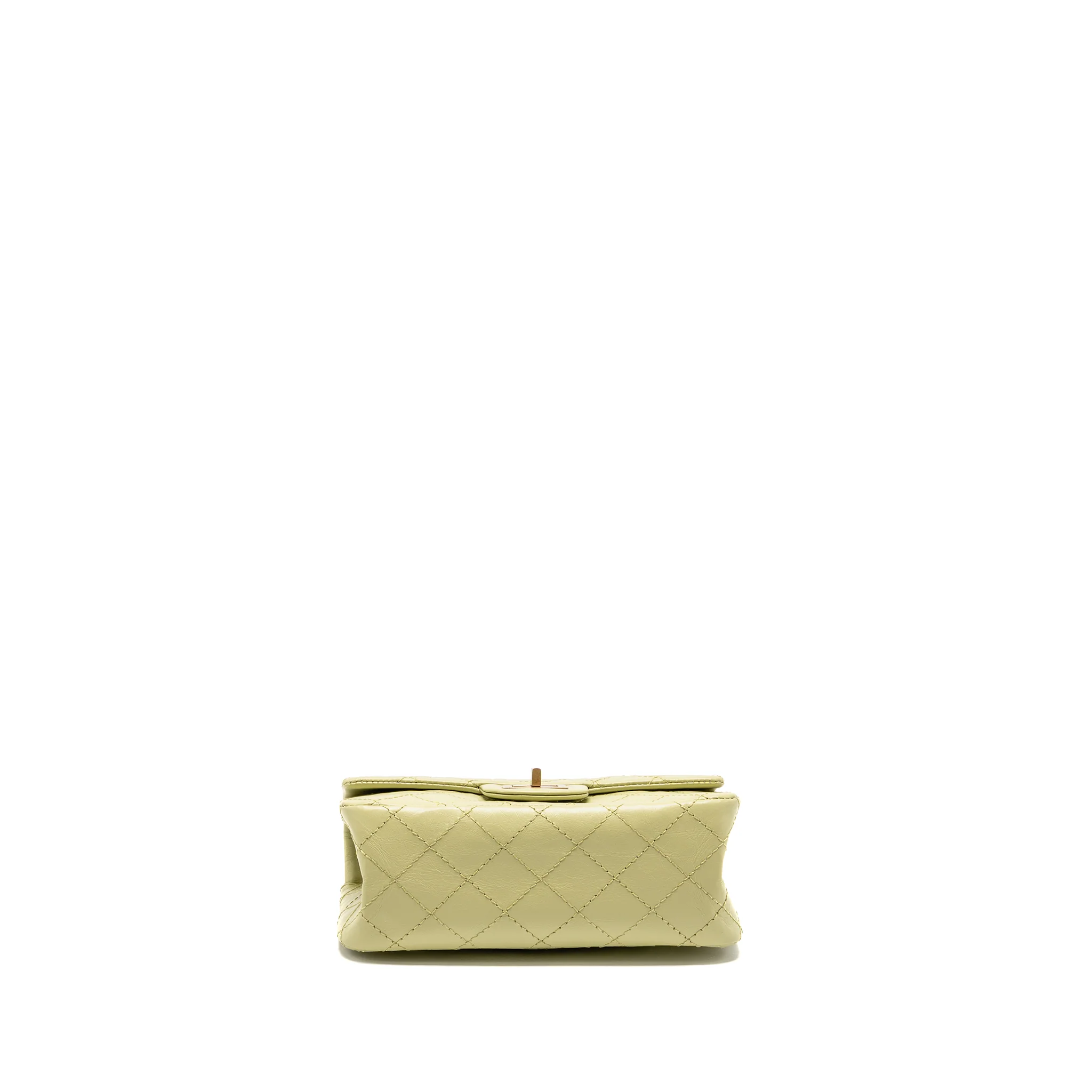 Chanel Mini 2.55 Reissue Aged Calfskin Green GHW - Image 5