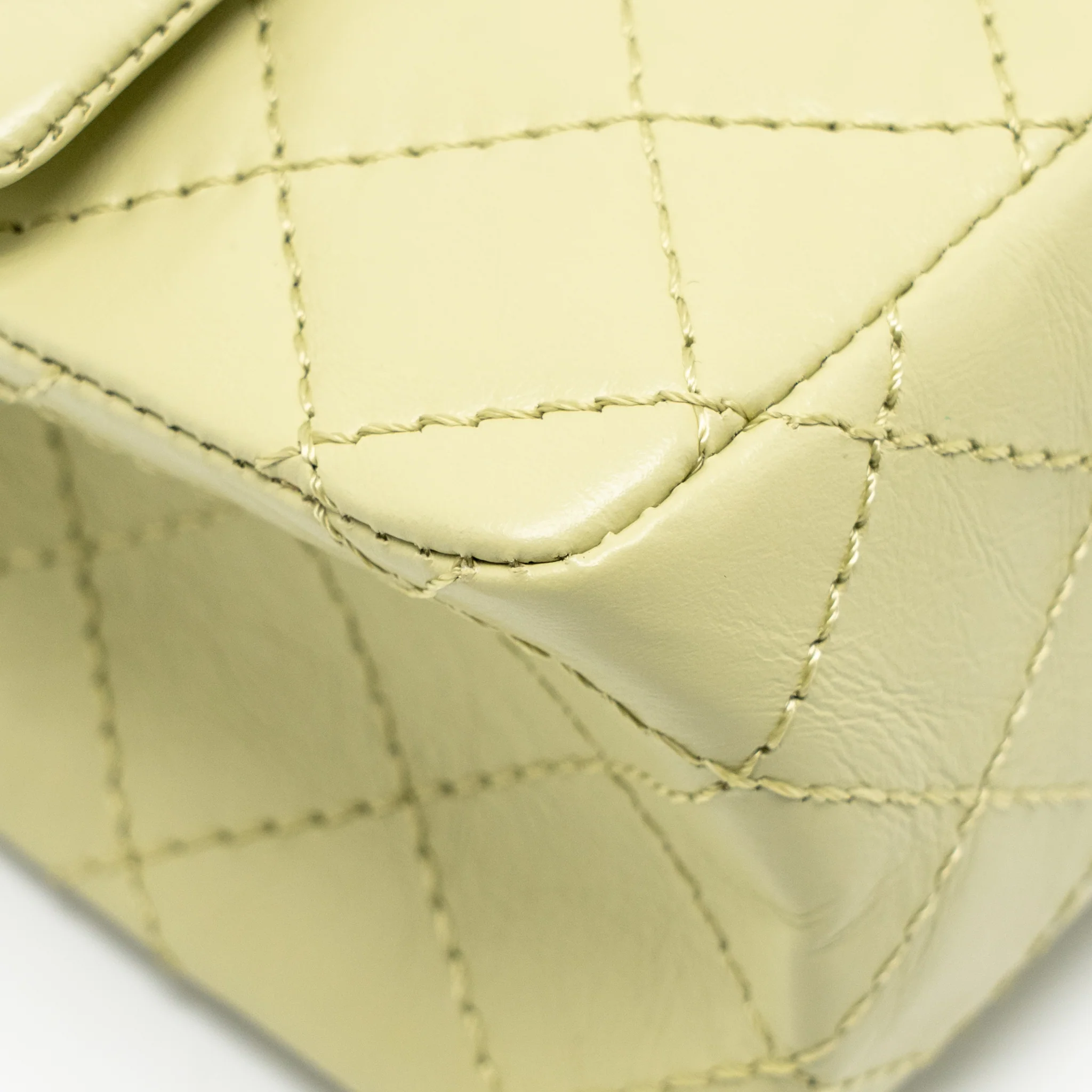 Chanel Mini 2.55 Reissue Aged Calfskin Green GHW - Image 8