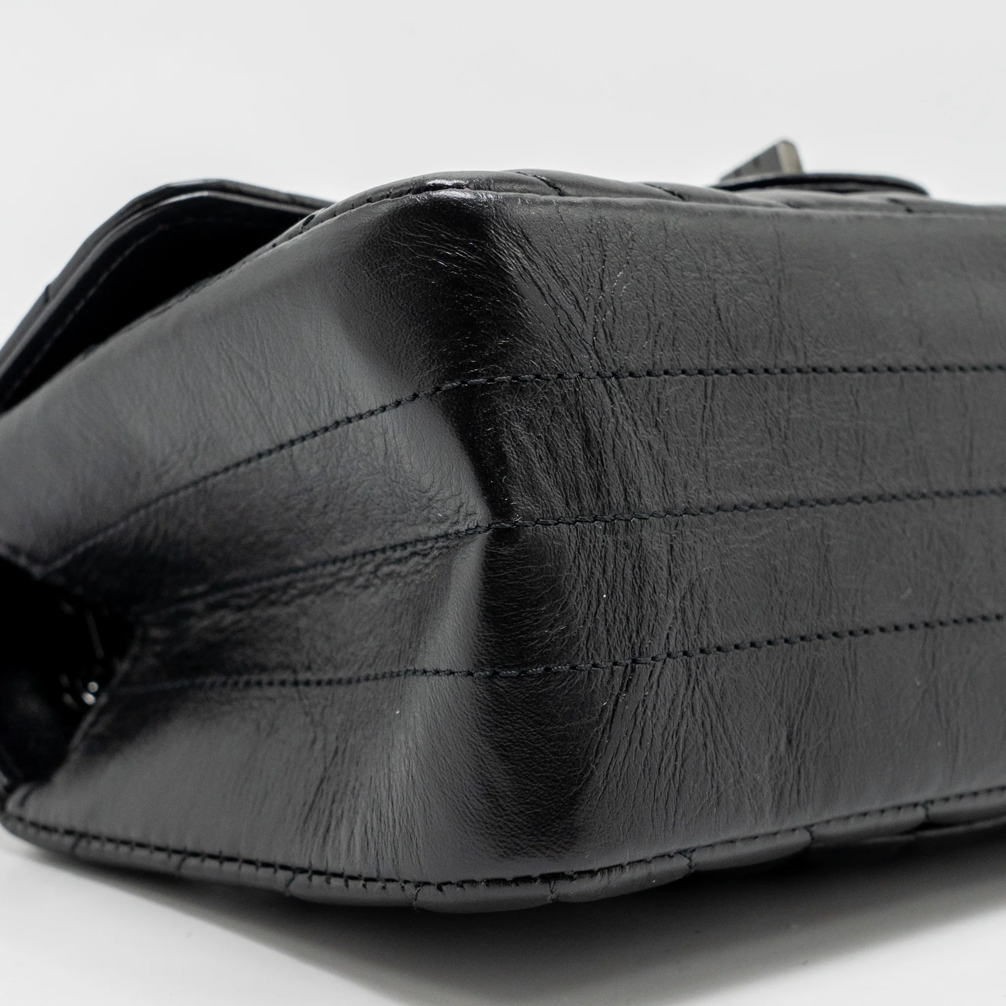 Chanel Mini 2.55 Reissue Chevron Calfskin SO Black - Image 6