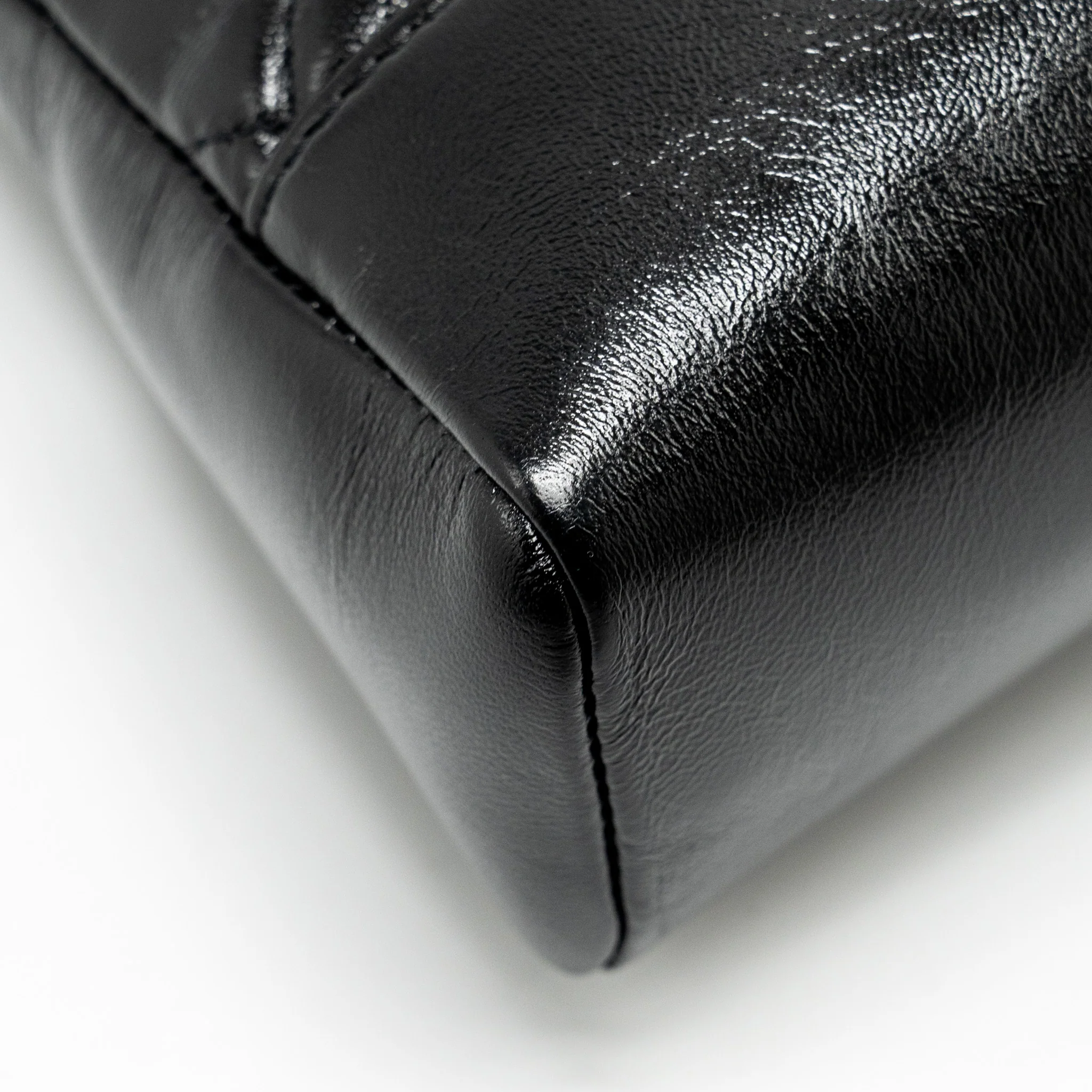 Chanel Mini 31 Bag Shiny Lambskin Black LGHW (Microchip) - Image 11