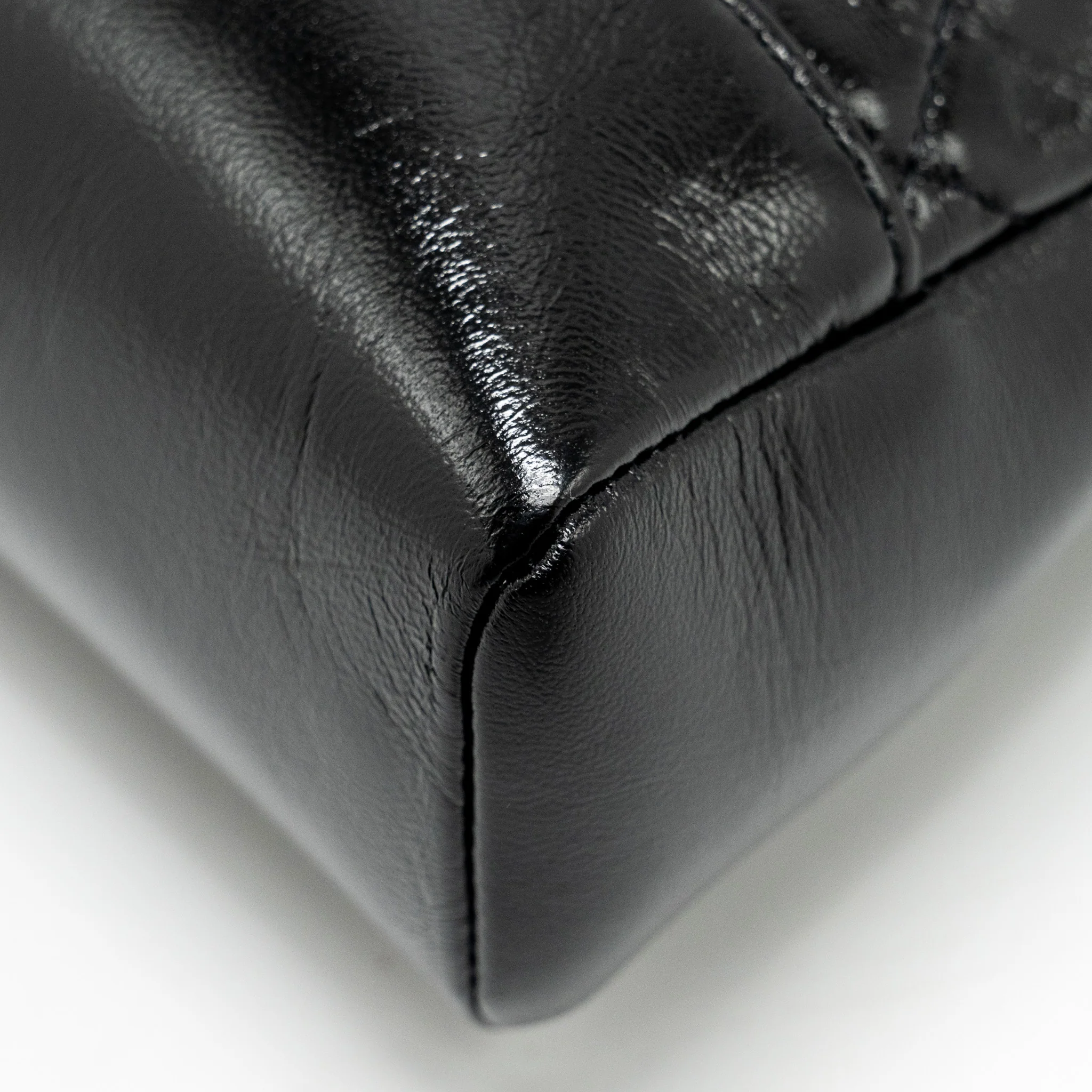Chanel Mini 31 Bag Shiny Lambskin Black LGHW (Microchip) - Image 8