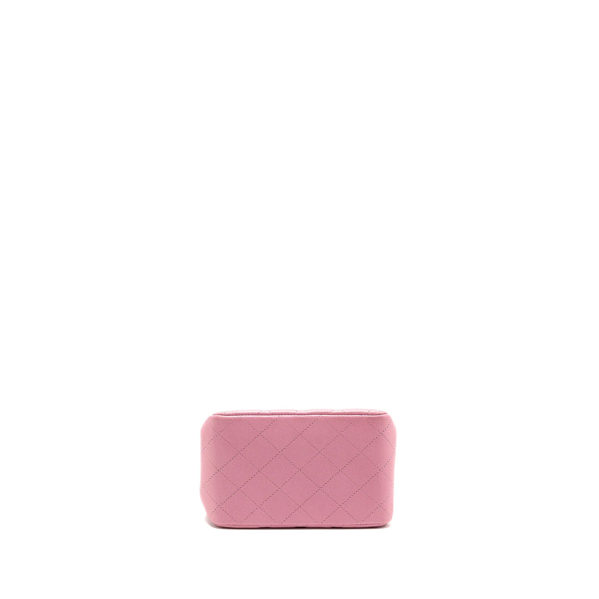 Chanel Mini Bucket hobo bag caviar pink LGHW (microchip) - Image 5