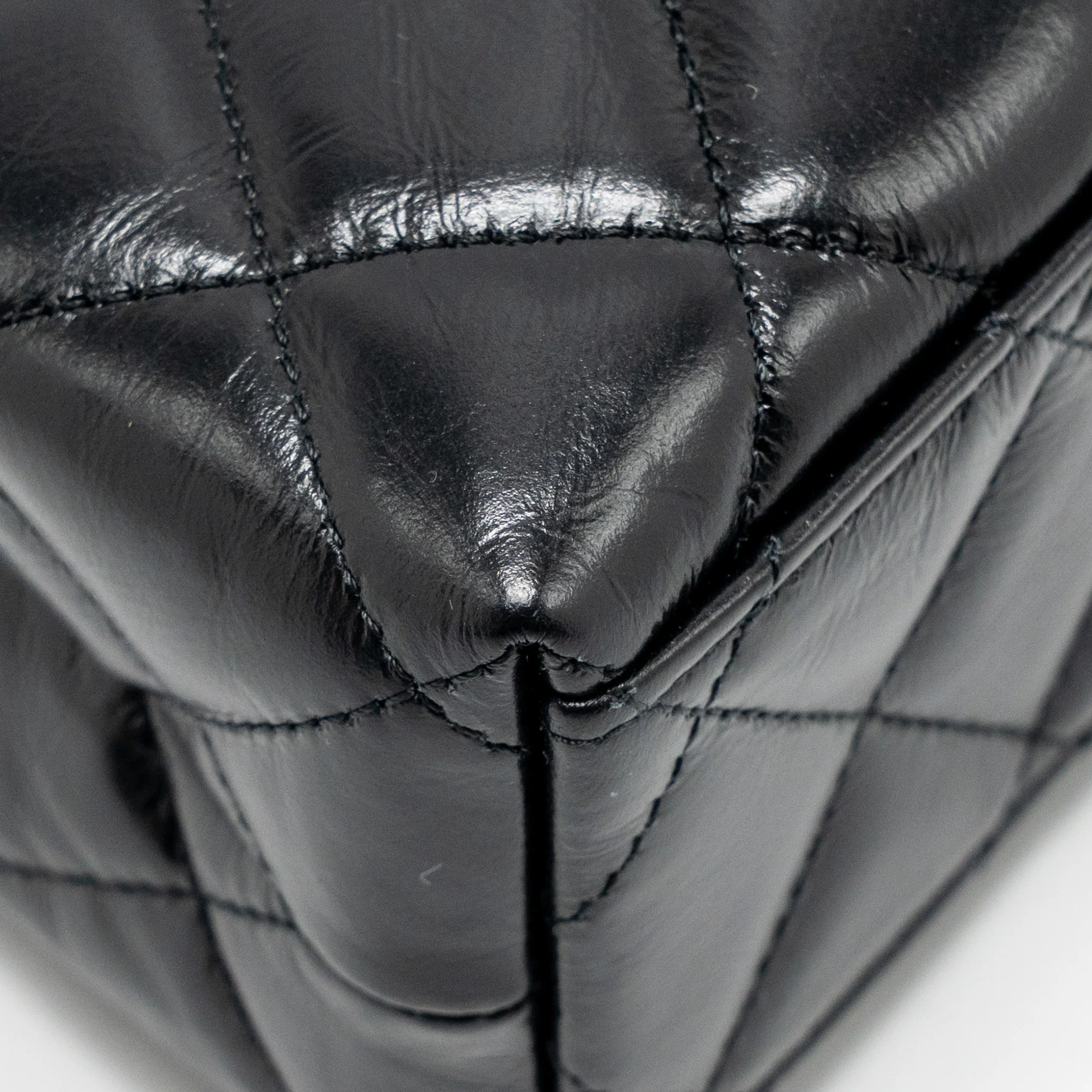 Chanel Mini Kelly Shopping Tote Bag Calfskin Black GHW (microchip) - Image 10
