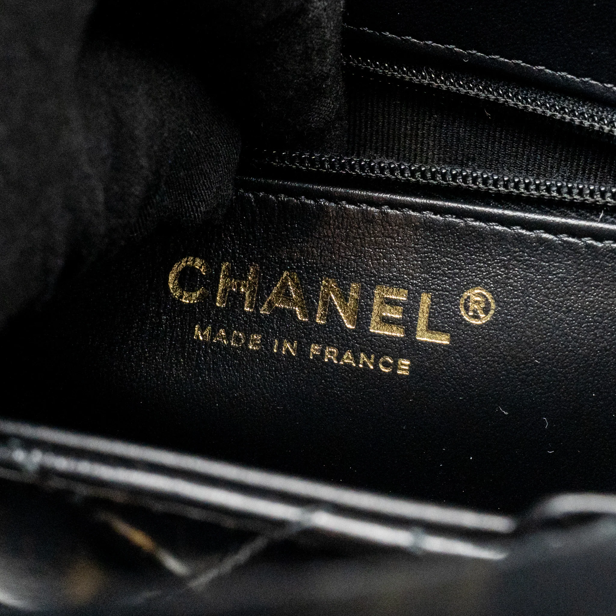 Chanel Mini Kelly Shopping Tote Bag Calfskin Black GHW (microchip) - Image 15