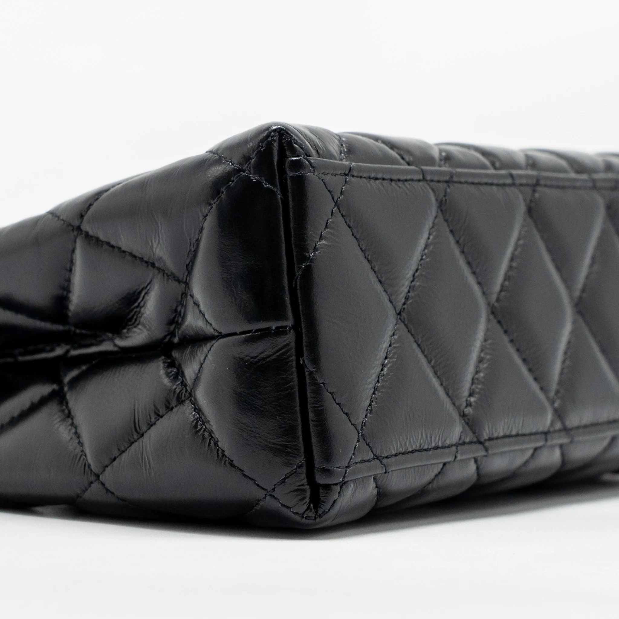 Chanel Mini Kelly Shopping Tote Bag Calfskin Black GHW (microchip) - Image 6