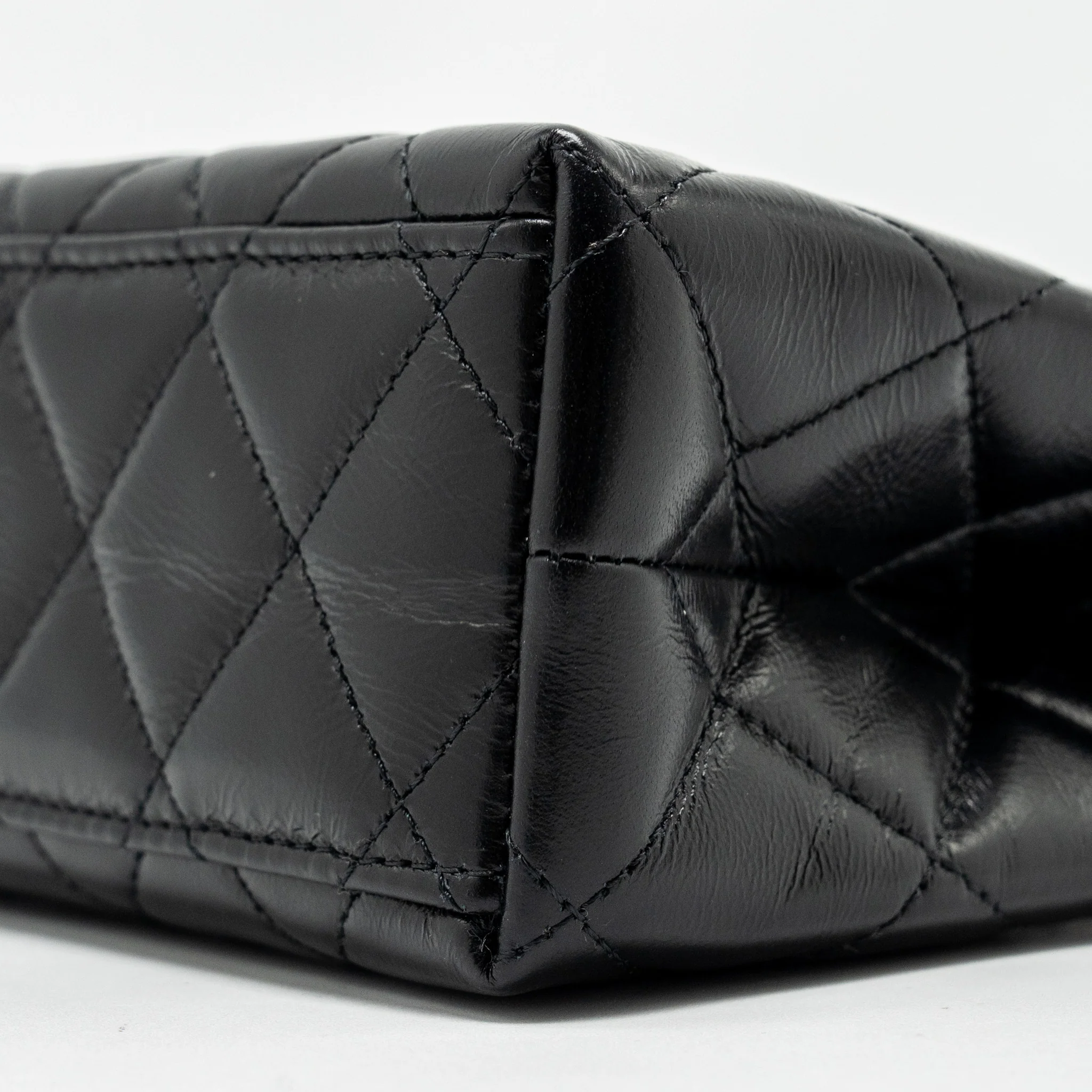 Chanel Mini Kelly Shopping TOTE Bag Calfskin Black GHW (Microchip) - Image 7