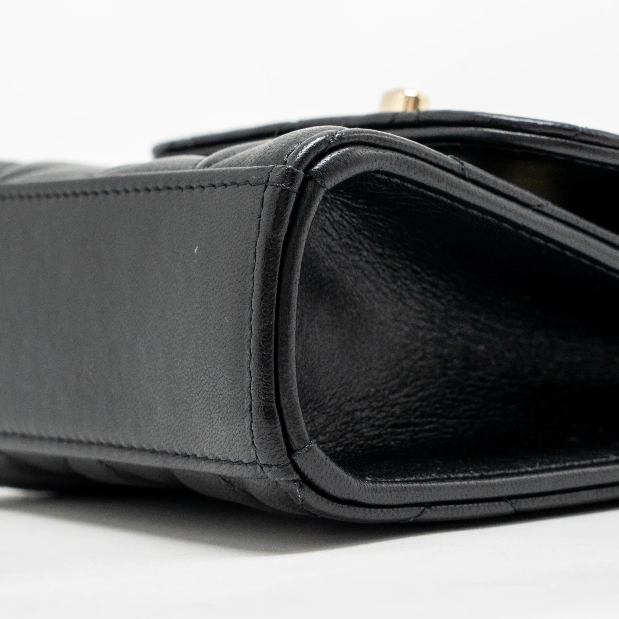 Chanel mini trendy cc clutch with chain lambskin black LGHW - Image 8