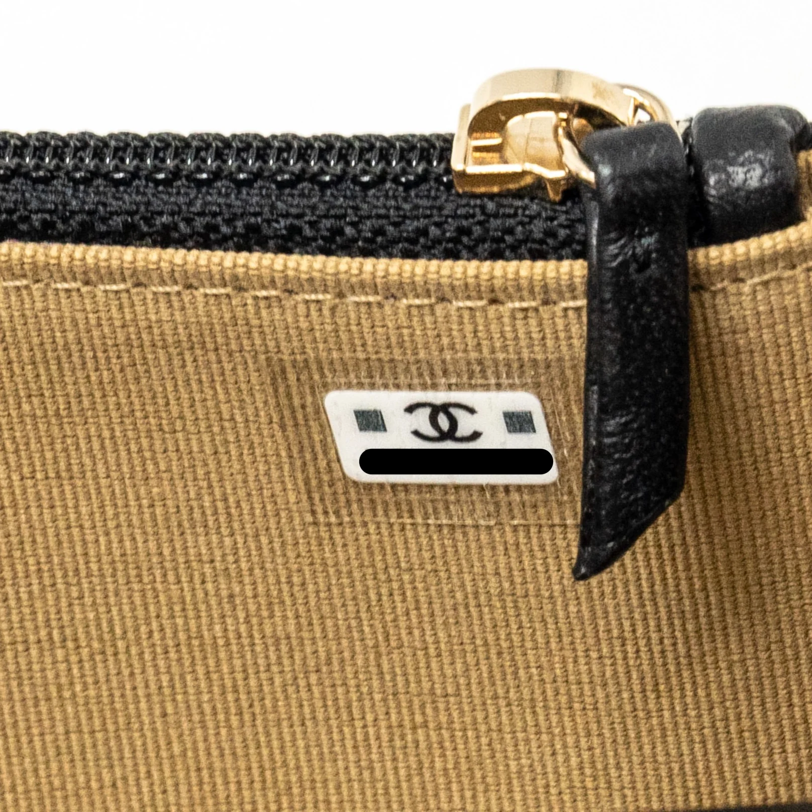 Chanel Pearl Crush Mini Flap Wallet with Chain Lambskin Black GHW (Microchip) - Image 17