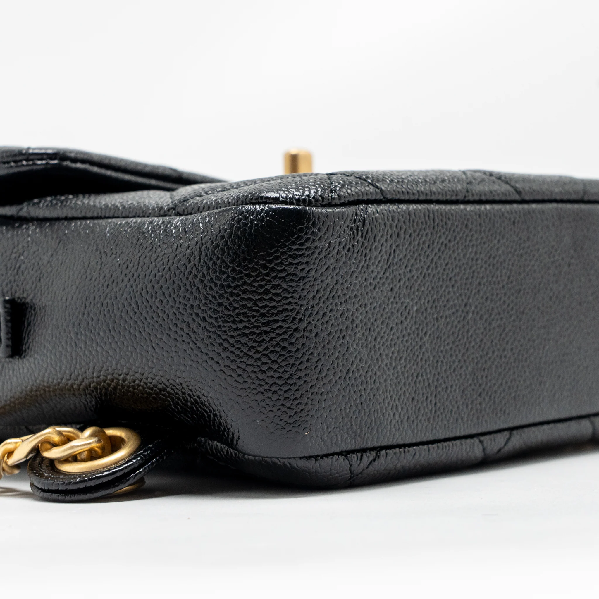Chanel Quilted Flap Backpack Caviar Black GHW (Microchip) - Image 6