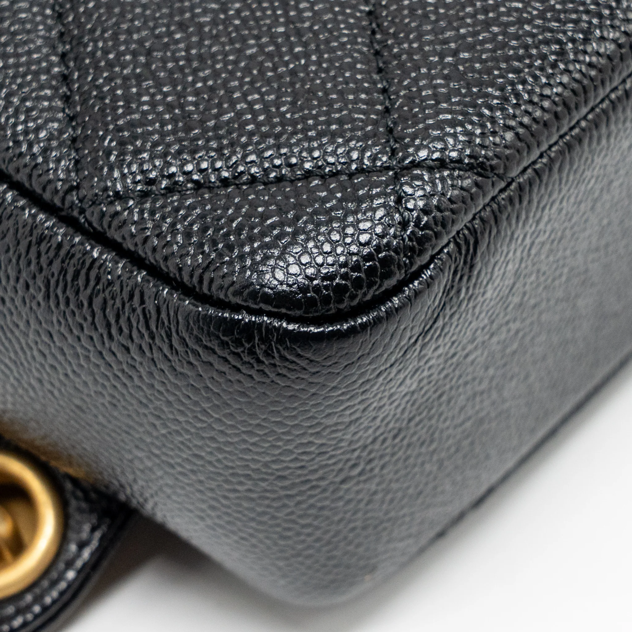 Chanel Quilted Flap Backpack Caviar Black GHW (Microchip) - Image 8
