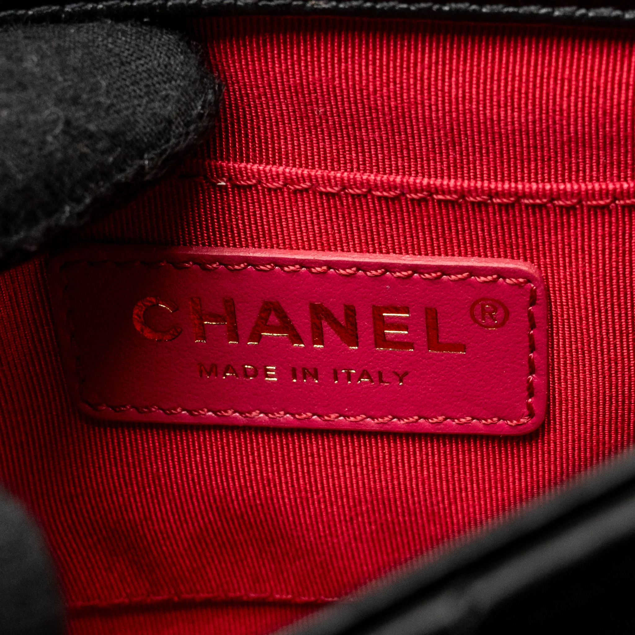 Chanel Quilted square flap bag lambskin black GHW - Image 17