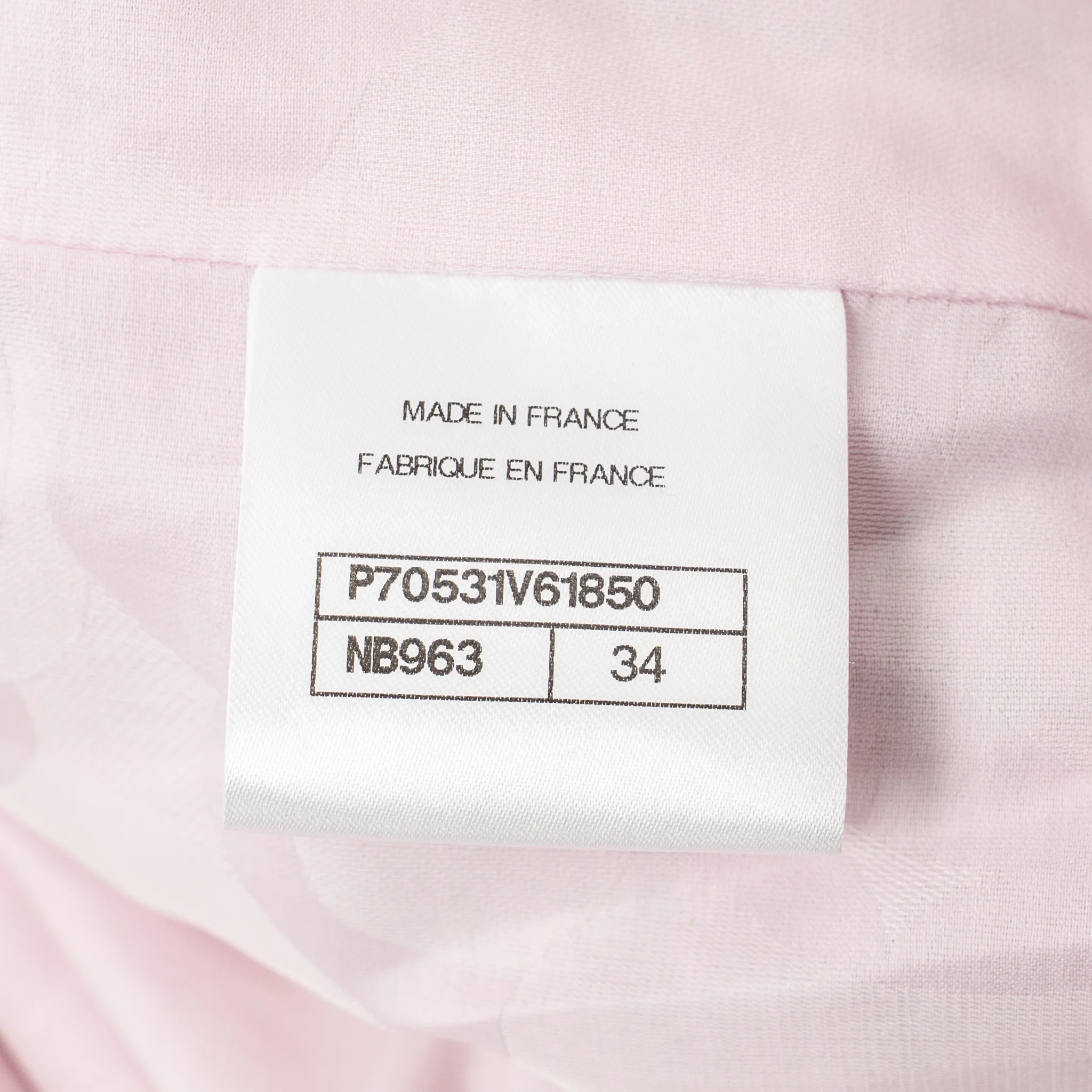 Chanel Size 34 21S Tweed Jacket Polyester/Cotton Pink / Green - Image 8