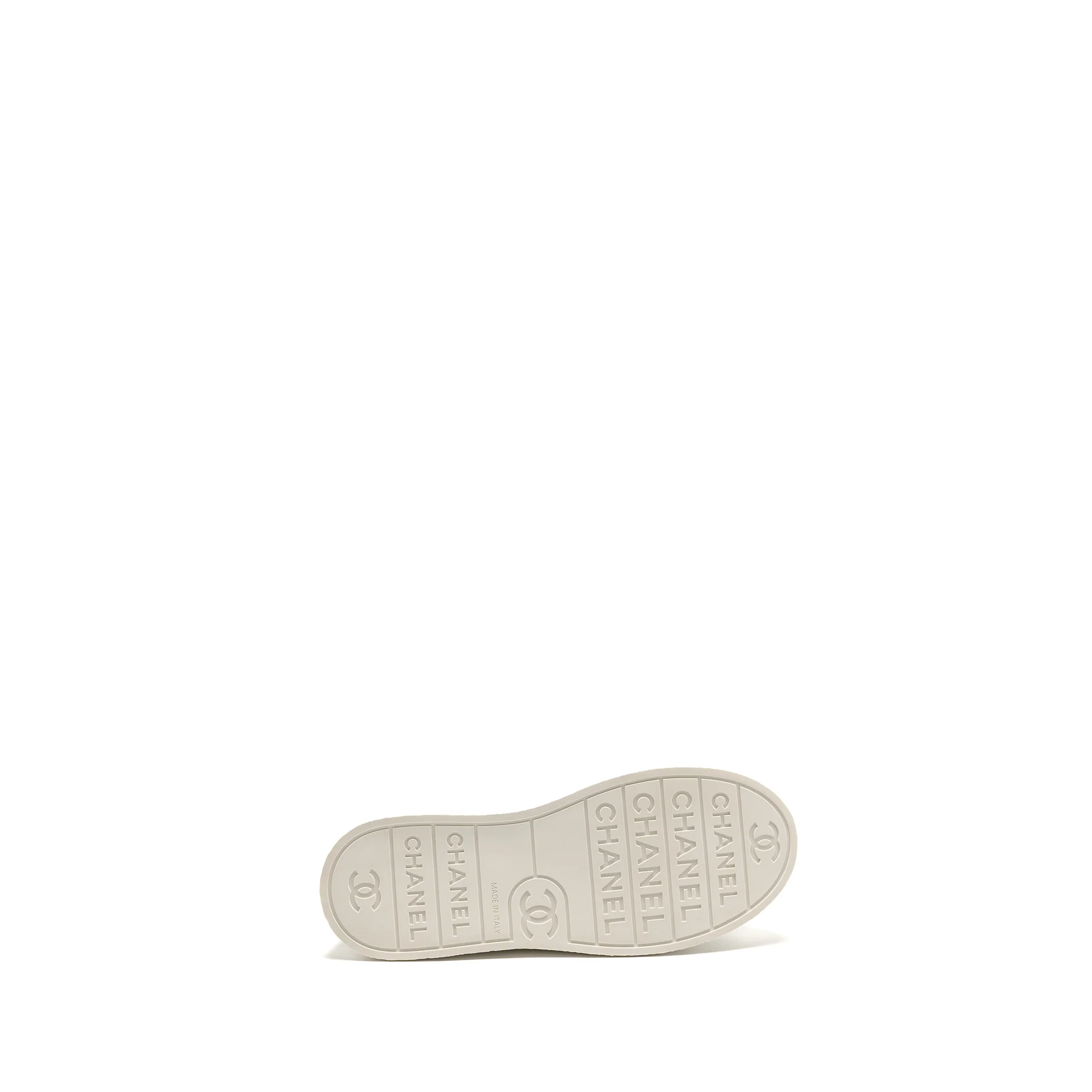 Chanel size 36.5 sneakers calfskin white LGHW - Image 6