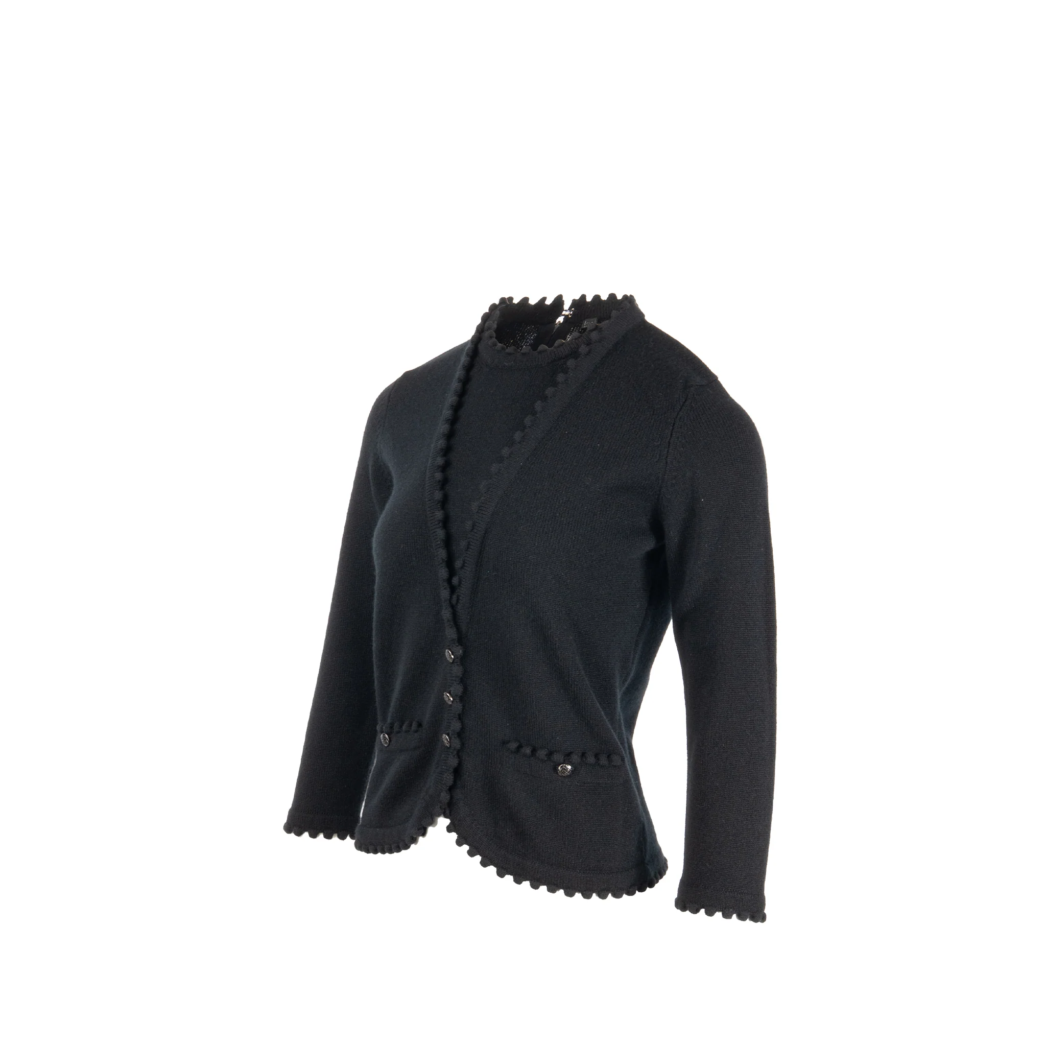 Chanel size 36 cashmere pullover black - Image 2
