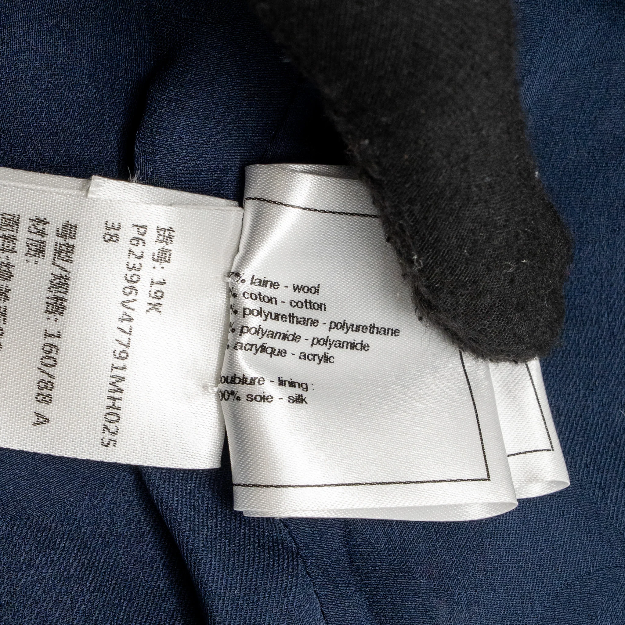 Chanel Size 38 19K Tweed Vest Wool/Cotton Multicolour - Image 9