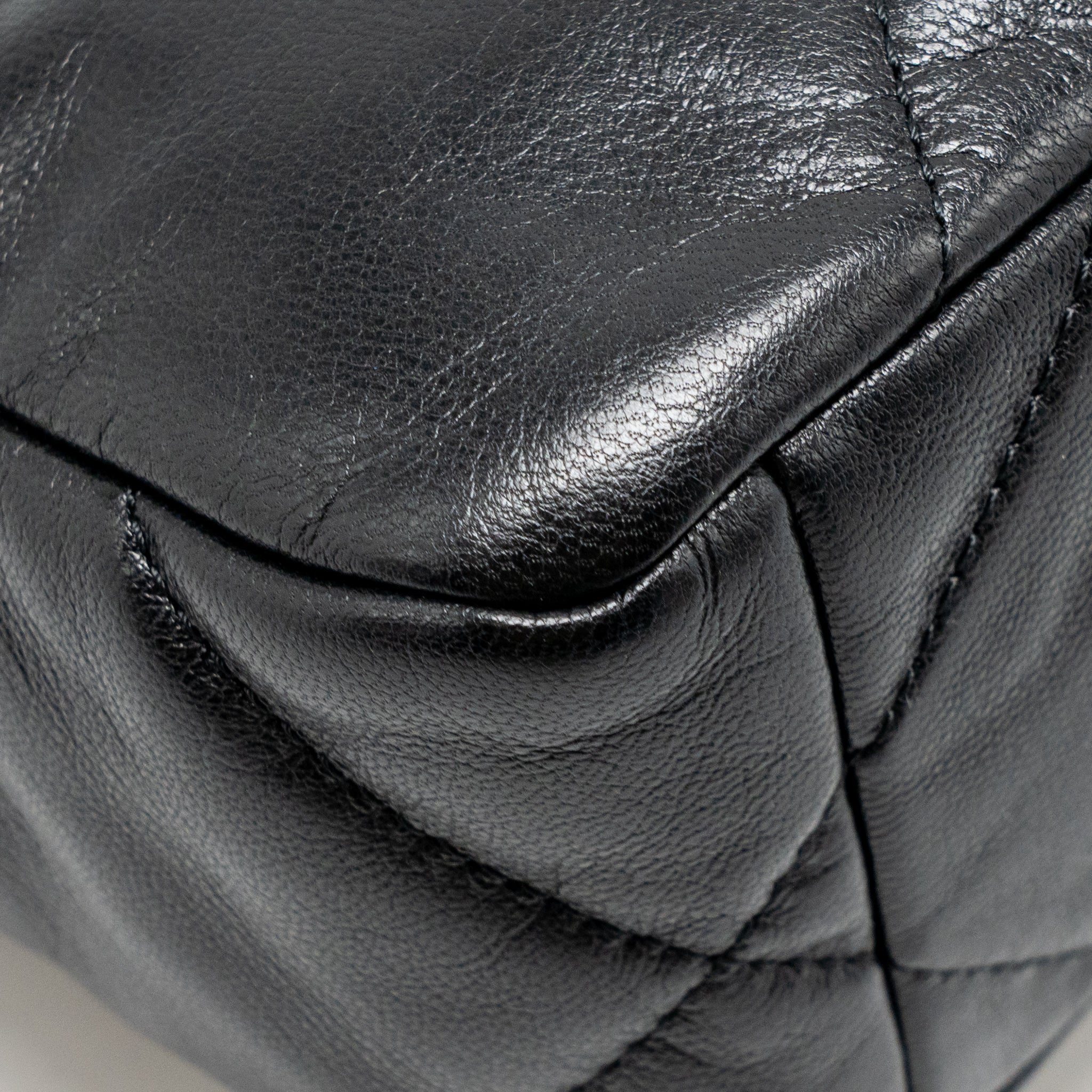 Chanel Small 19 Bag Goatskin Black Multicolour Hardware - Image 10