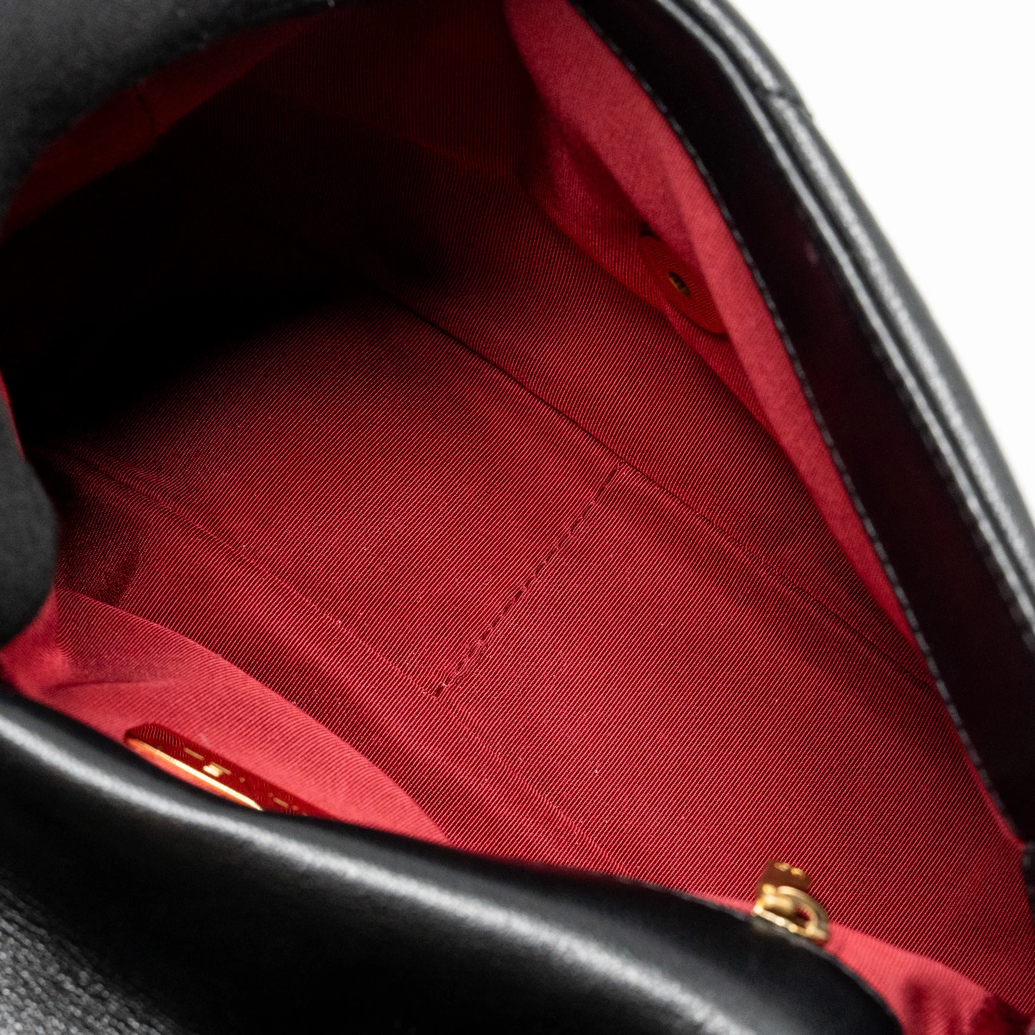 Chanel Small 19 Bag Goatskin Black Multicolour Hardware - Image 15