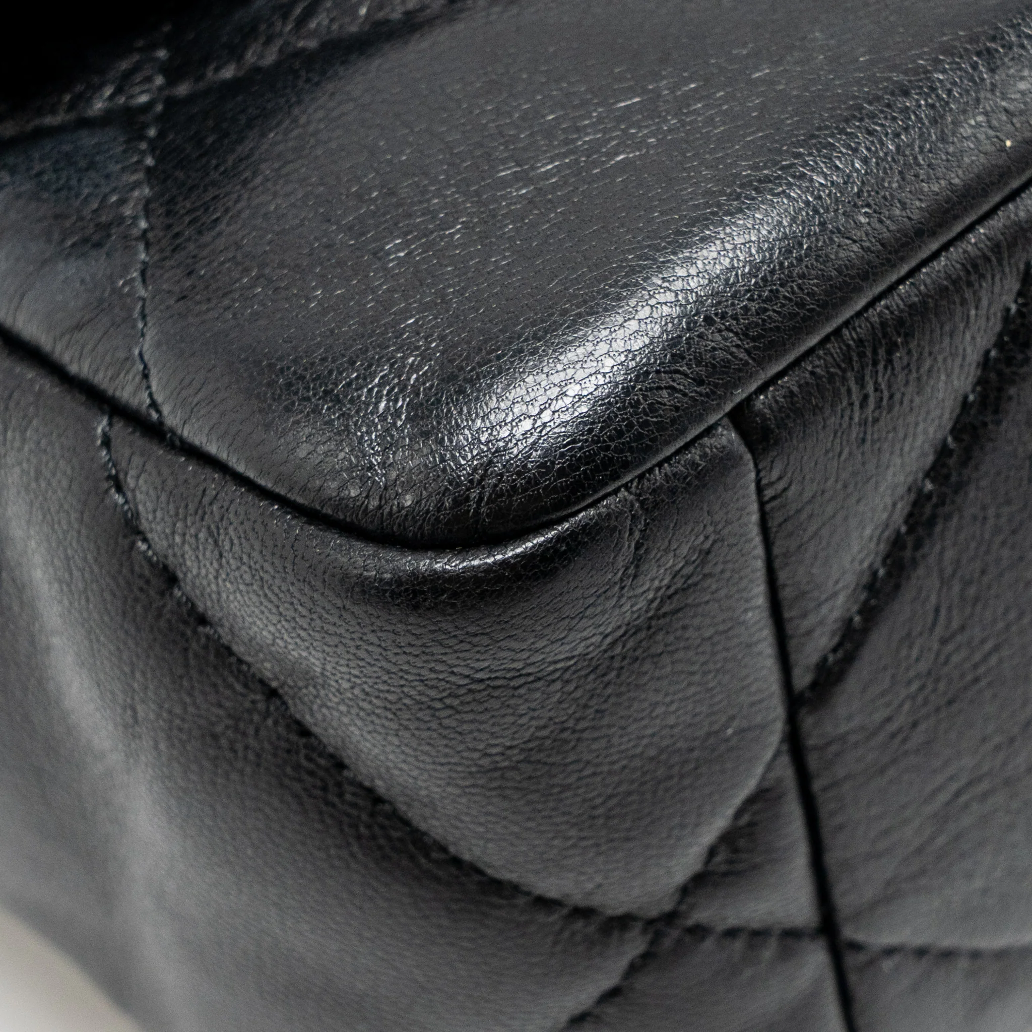 Chanel Small 19 Bag Goatskin Black Multicolour Hardware - Image 8