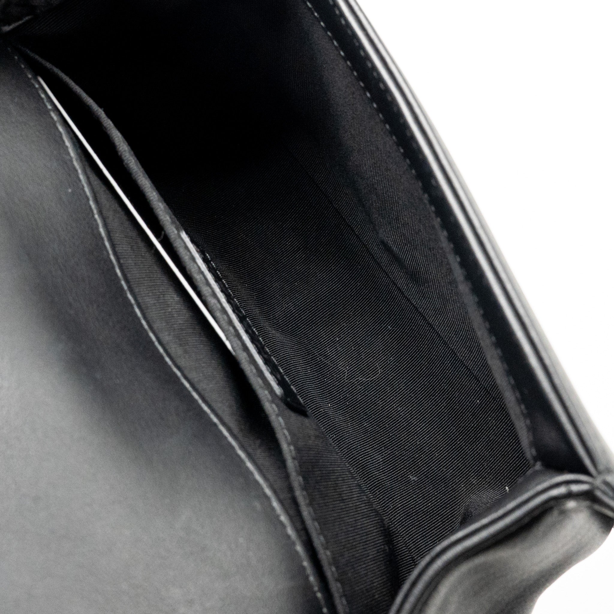 Chanel Small Boy Bag Calfskin Black SHW - Image 16