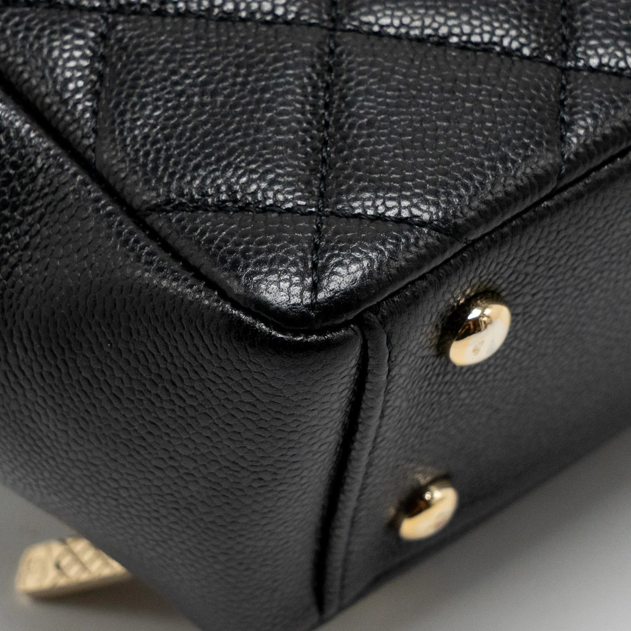 Chanel Small Business Affinity Caviar Black LGHW - Image 10