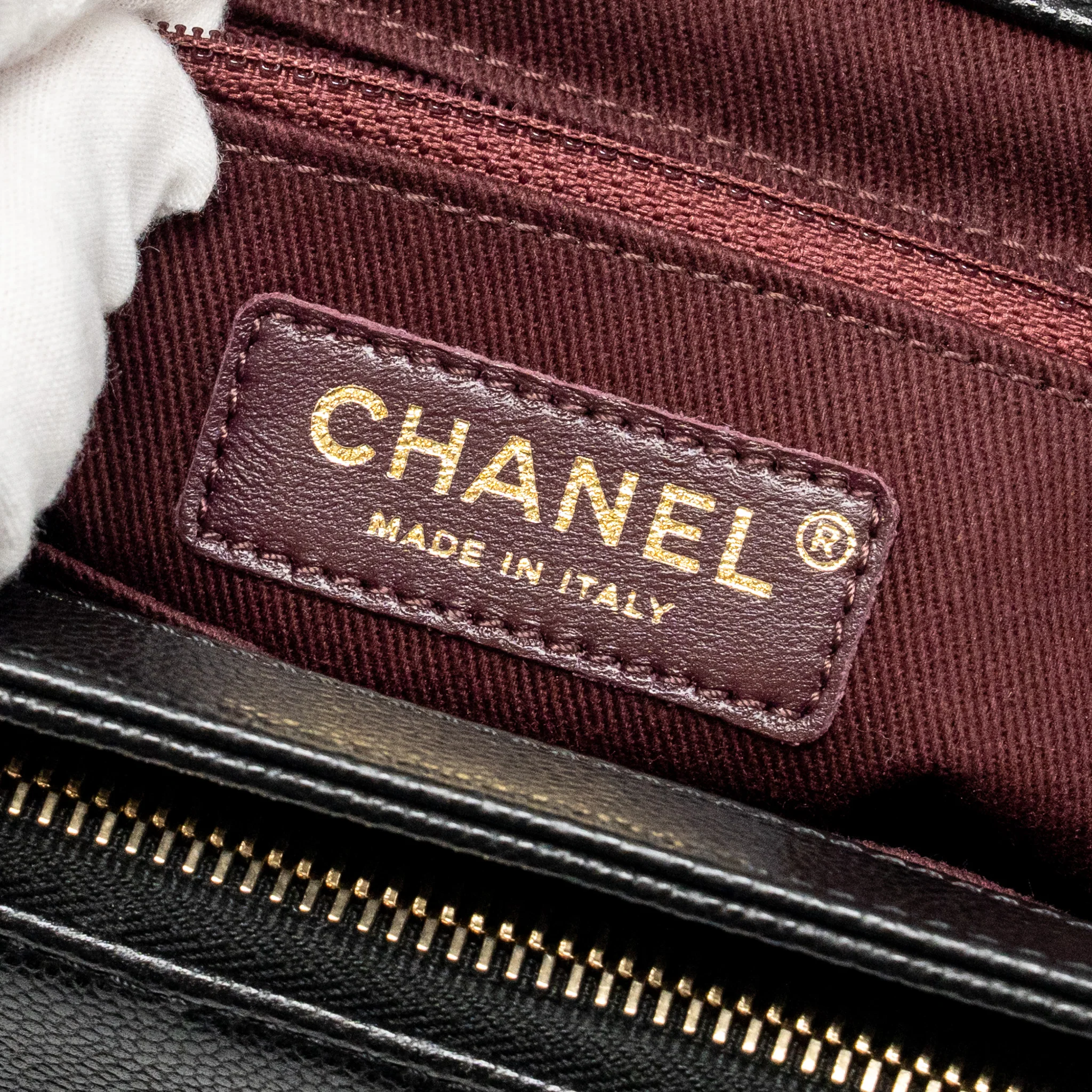 Chanel Small Business Affinity Caviar Black LGHW - Image 17