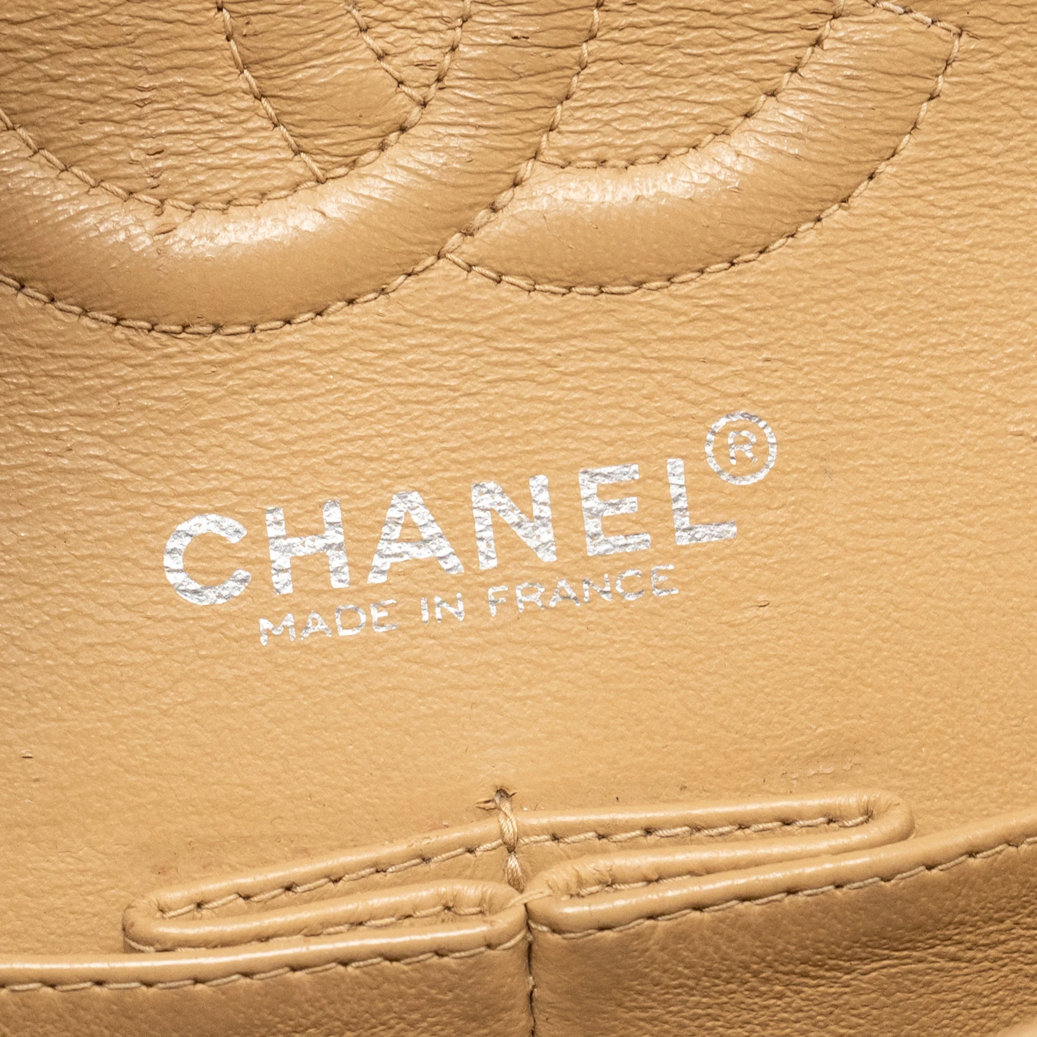 Chanel Small Classic Double Flap Bag Caviar Beige SHW - Image 15