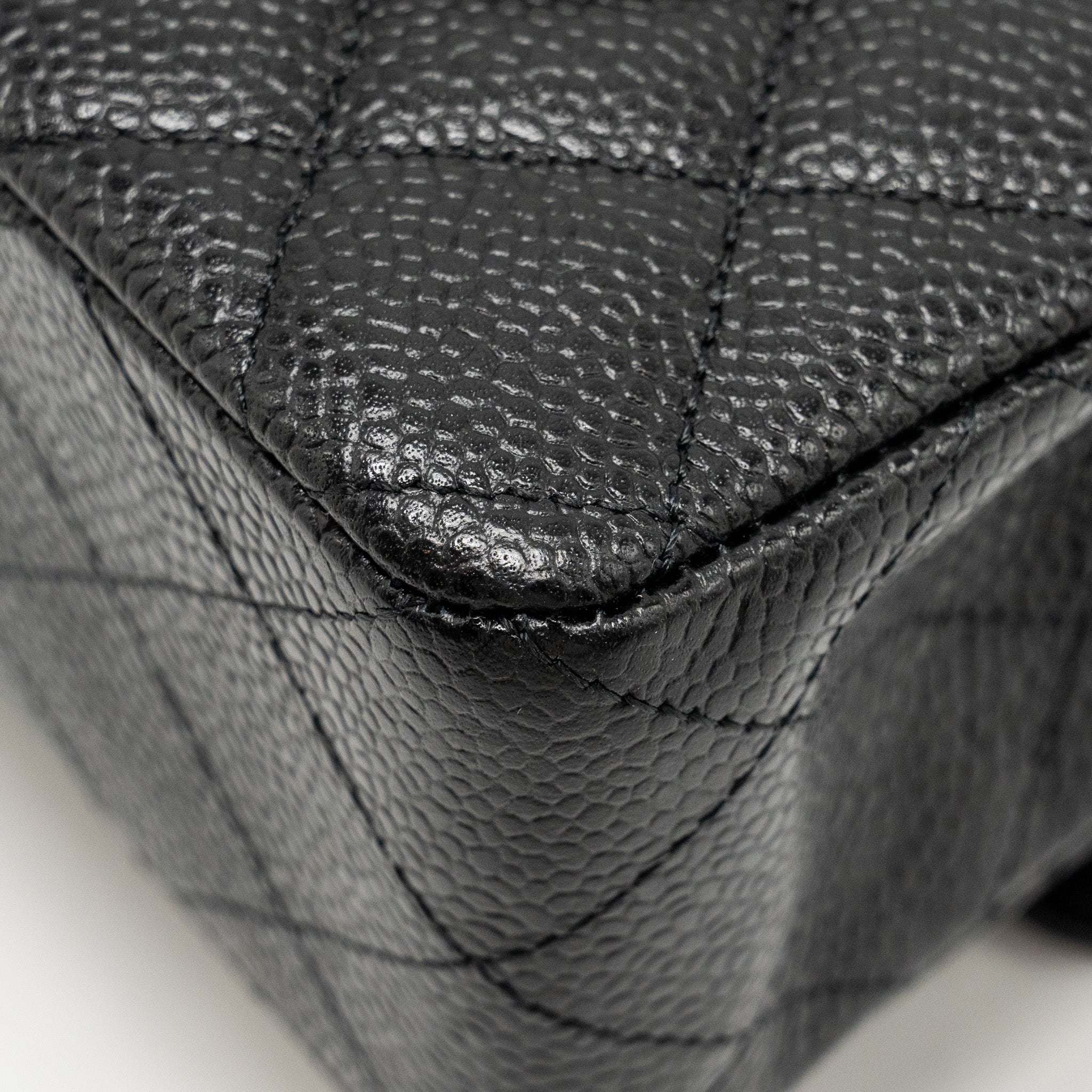 Chanel Small Classic Double Flap Bag Caviar Black GHW (microchip) - Image 10