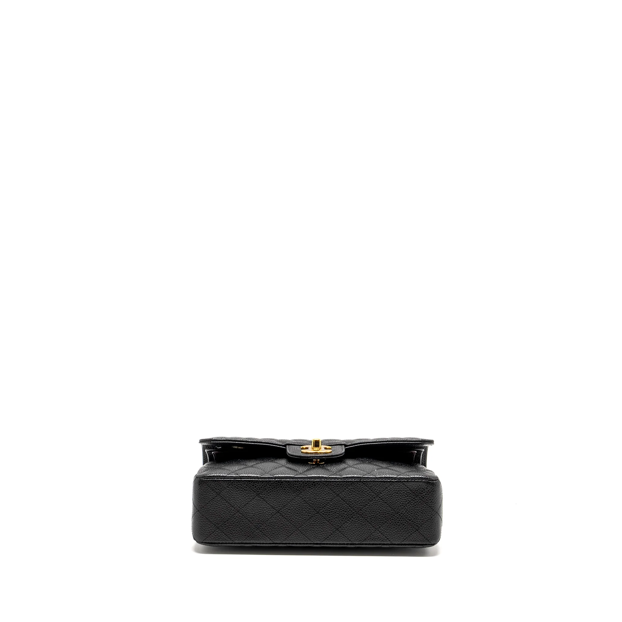 Chanel Small Classic Double Flap Bag Caviar Black GHW (microchip) - Image 5