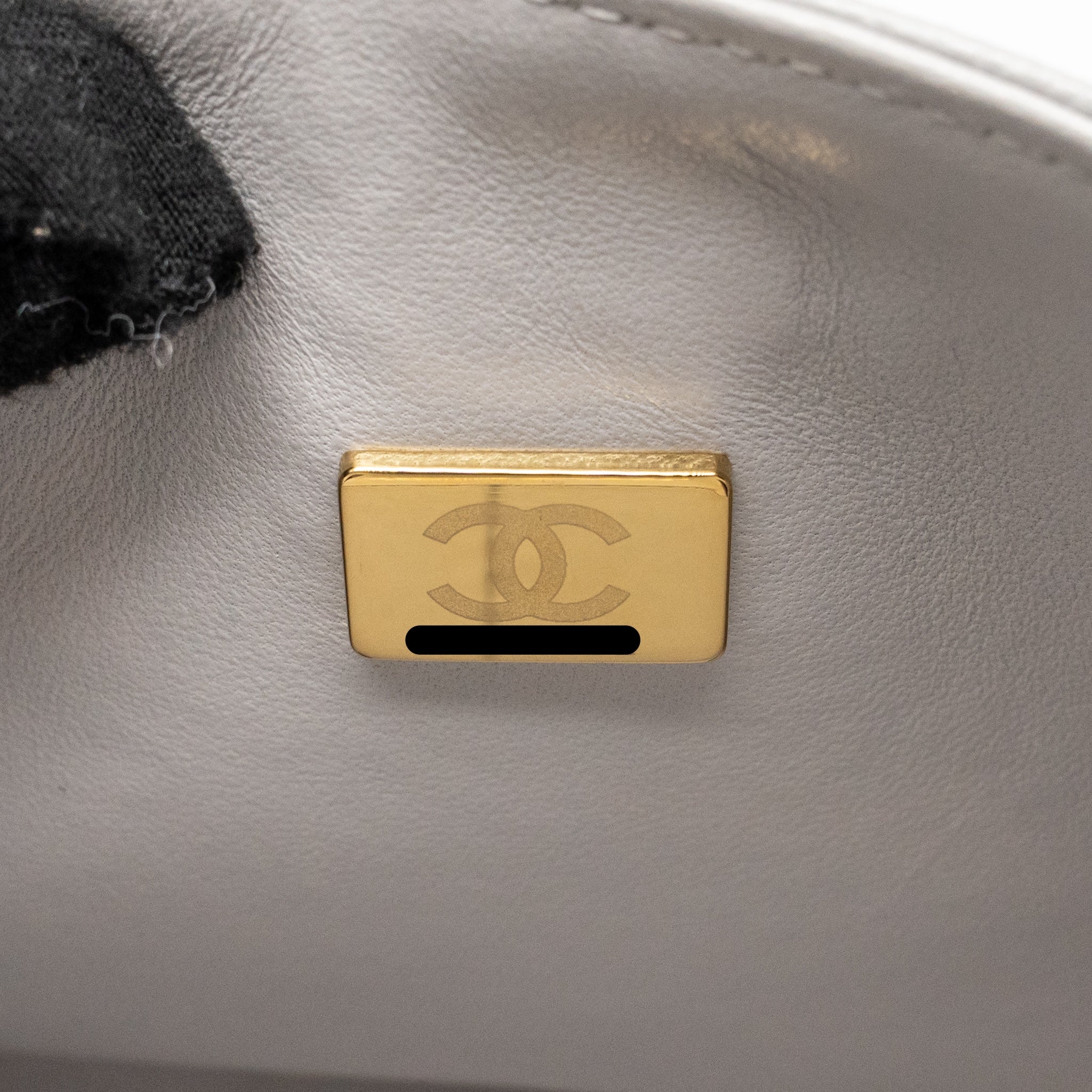 Chanel Small Classic Double Flap Bag Caviar Light Grey LGHW (Microchip) - Image 18