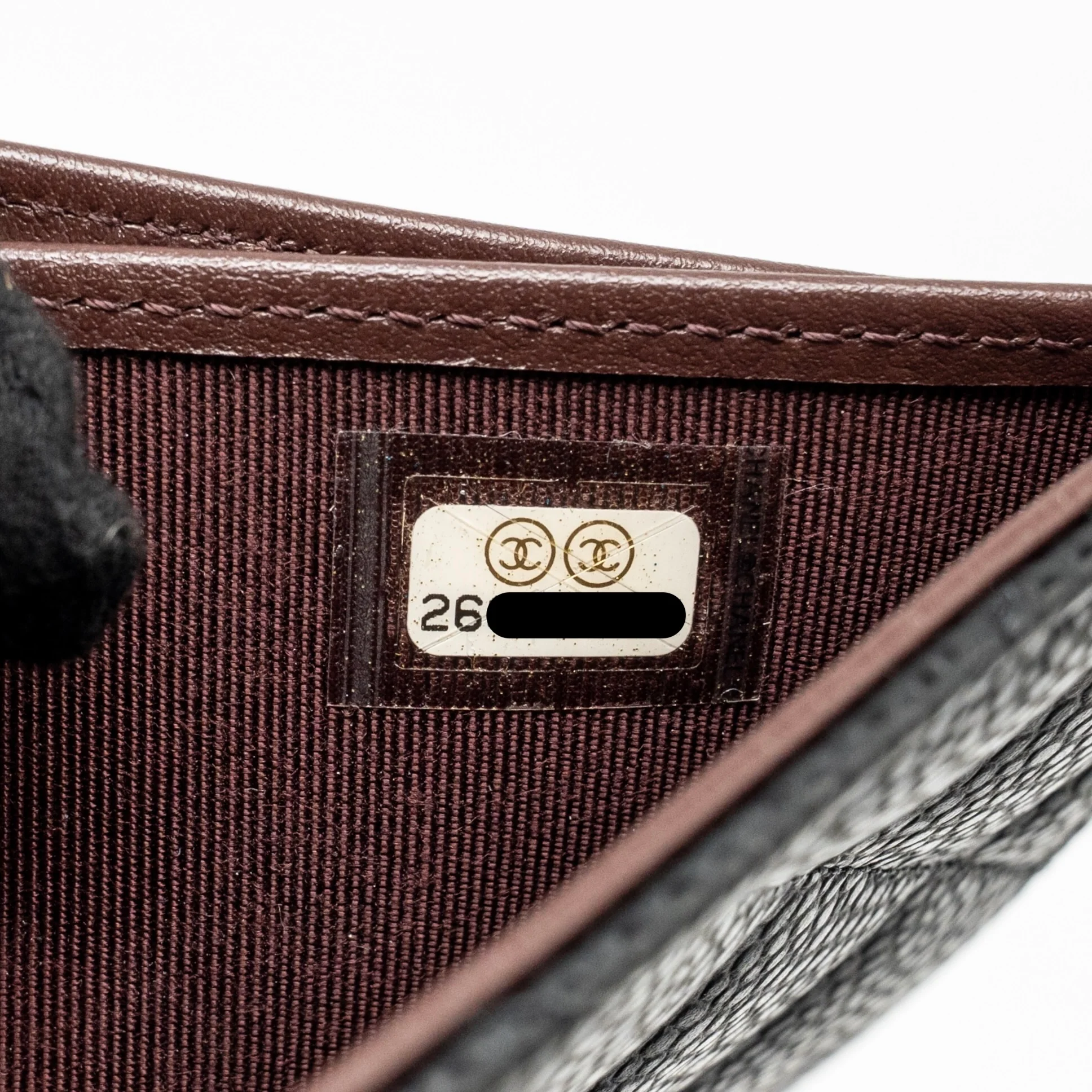 Chanel Small Classic Flap Wallet Caviar Black SHW - Image 12