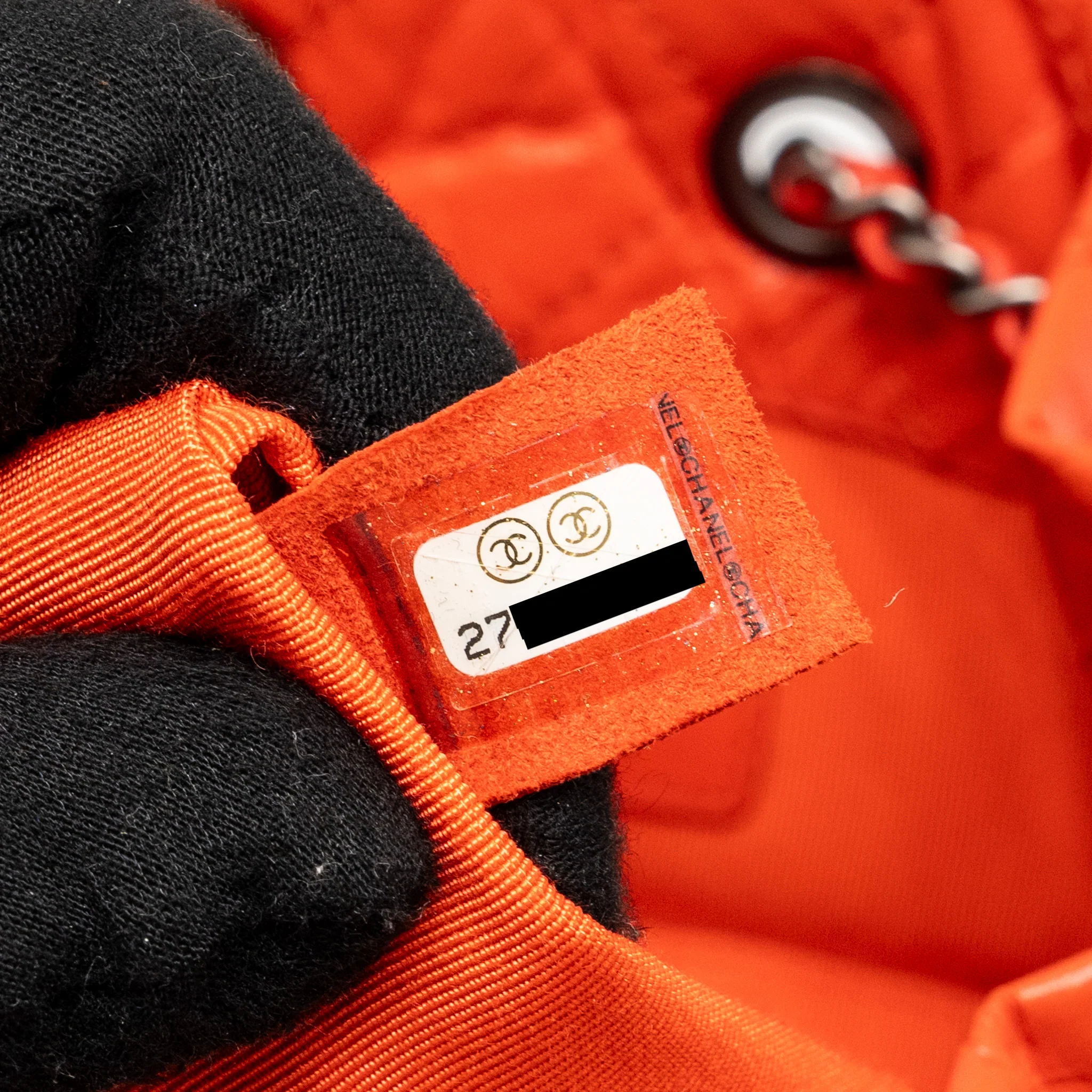 Chanel Small Gabrielle Backpack Aged Calfskin Red Multicolour Hardware - Image 13