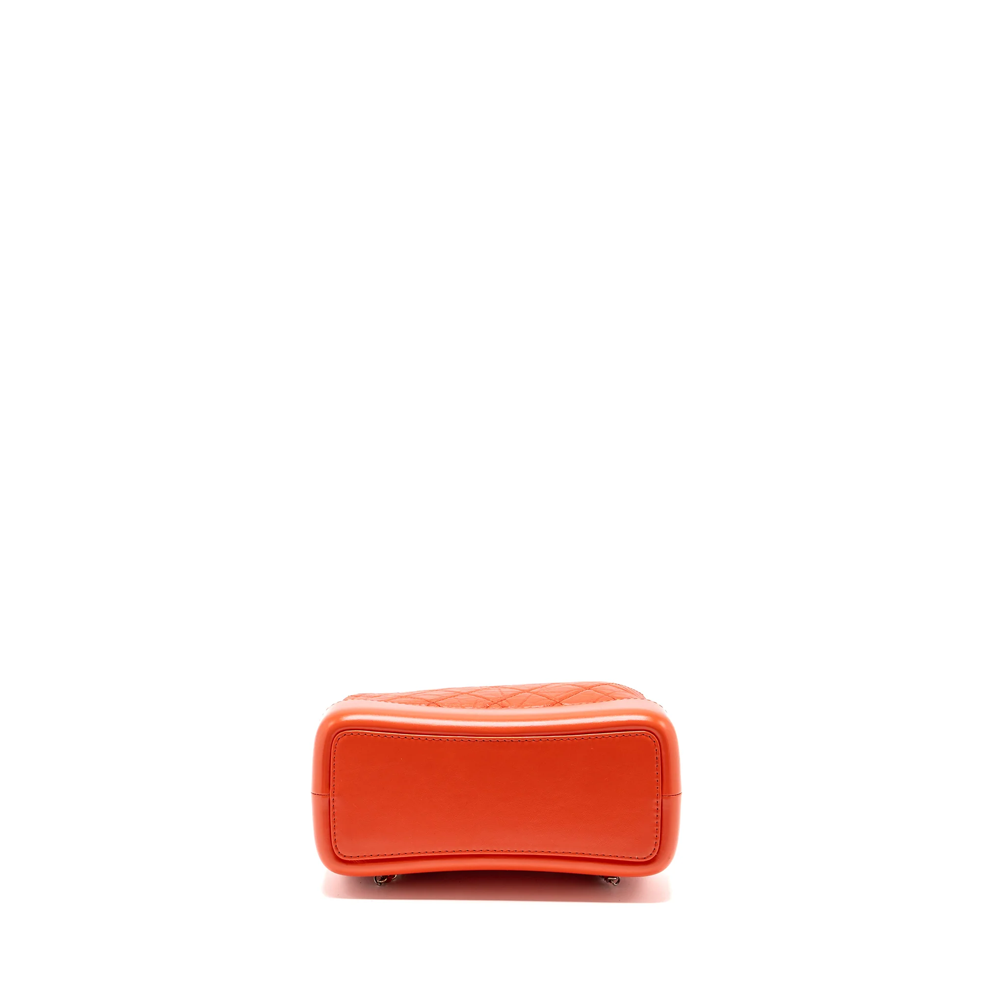 Chanel Small Gabrielle Backpack Aged Calfskin Red Multicolour Hardware - Image 5